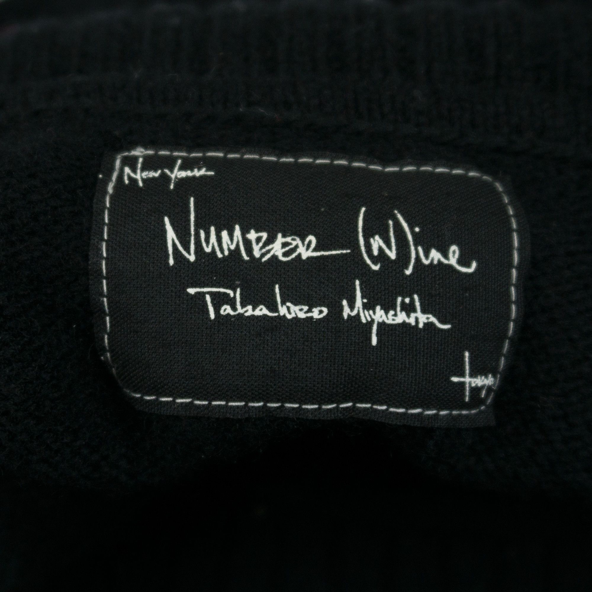 Number (N)ine Number (N)ine AW07 Ribbed Turtleneck Size US M / EU 48-50 / 2 - 2 Thumbnail