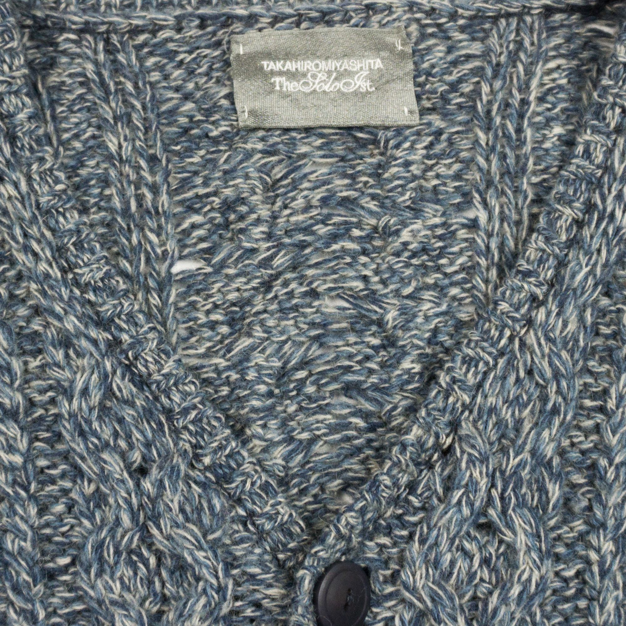 Number (N)ine Takahiromiyashita The Soloist Knit Cardigan Size US S / EU 44-46 / 1 - 3 Thumbnail