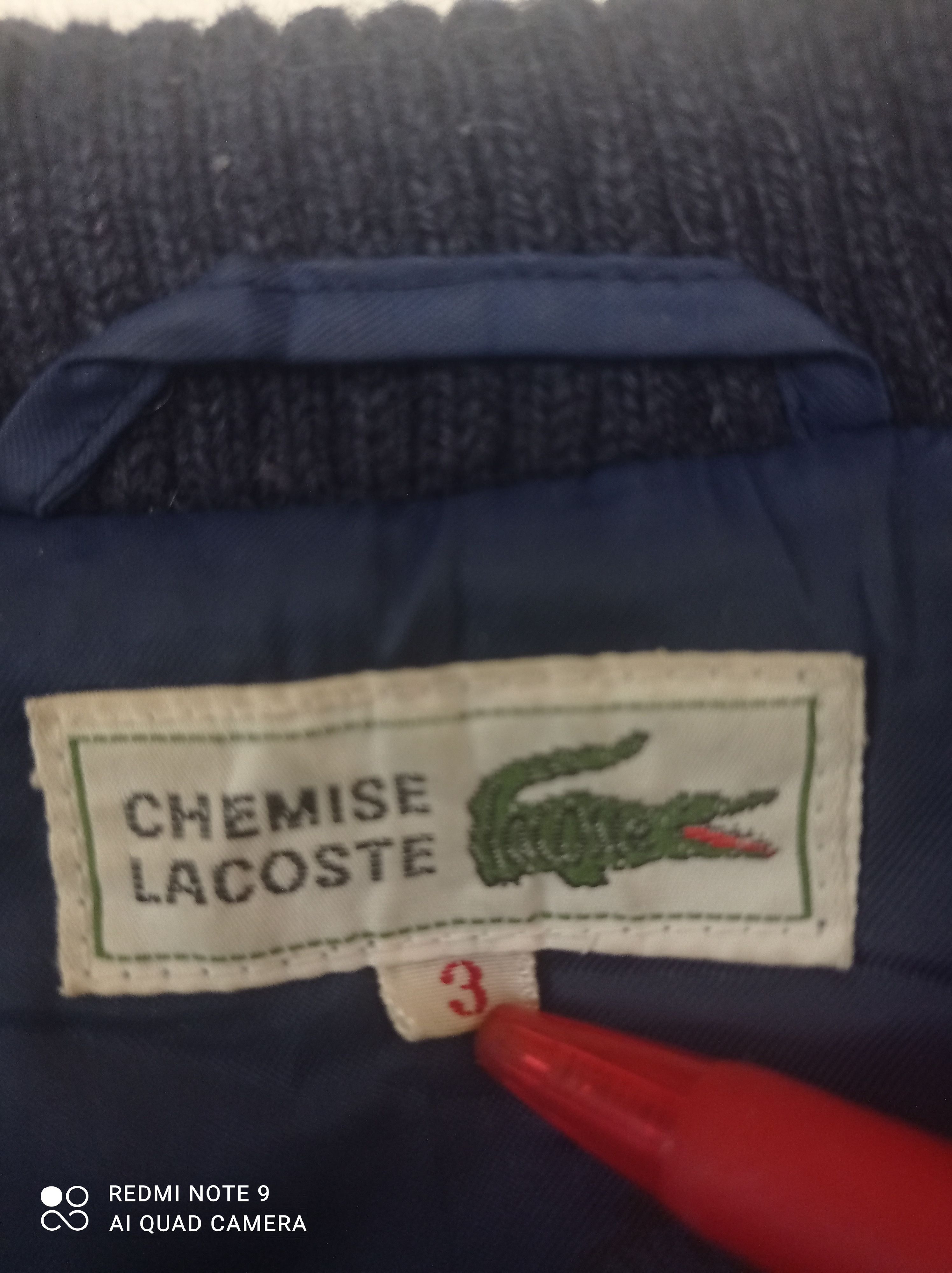 Japanese Brand × Lacoste × Vintage 🤩Vintage chemise locoste vest jacket nice style 🤩 Size US M / EU 48-50 / 2 - 10 Thumbnail