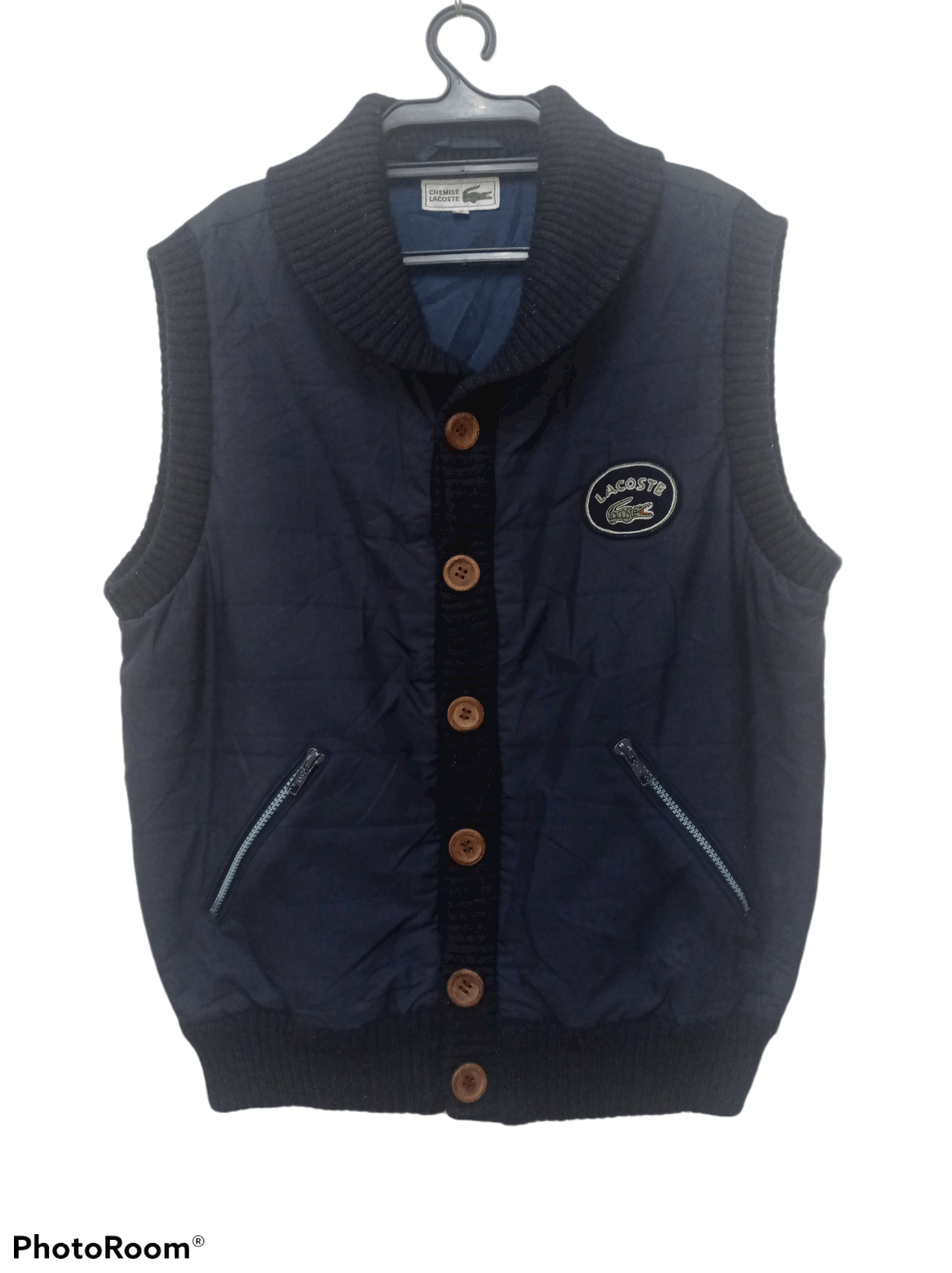 Japanese Brand × Lacoste × Vintage 🤩Vintage chemise locoste vest jacket nice style 🤩 Size US M / EU 48-50 / 2 - 1 Thumbnail