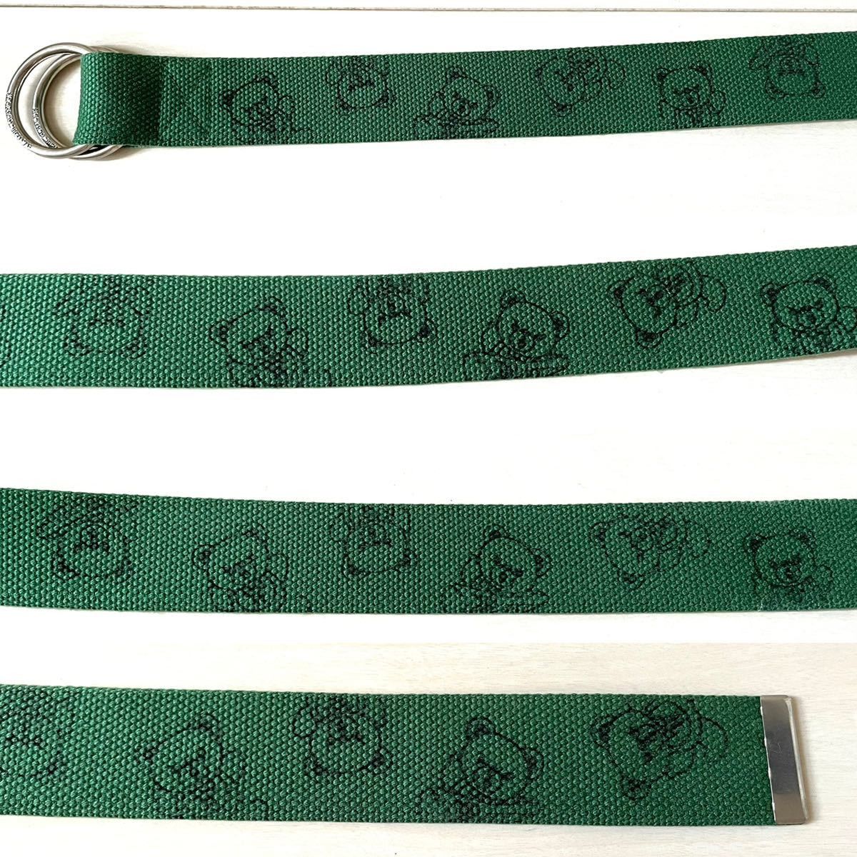 Hysteric Glamour Hysteric Bear Canvas Belt Size ONE SIZE - 3 Thumbnail