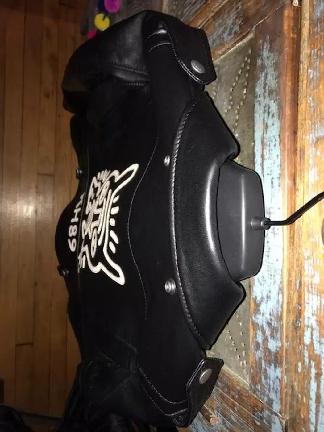 Coach × Keith Haring Coach x Keith Haring [Ladies] Black Motorcycle Jacket Size ONE SIZE - 6 Thumbnail