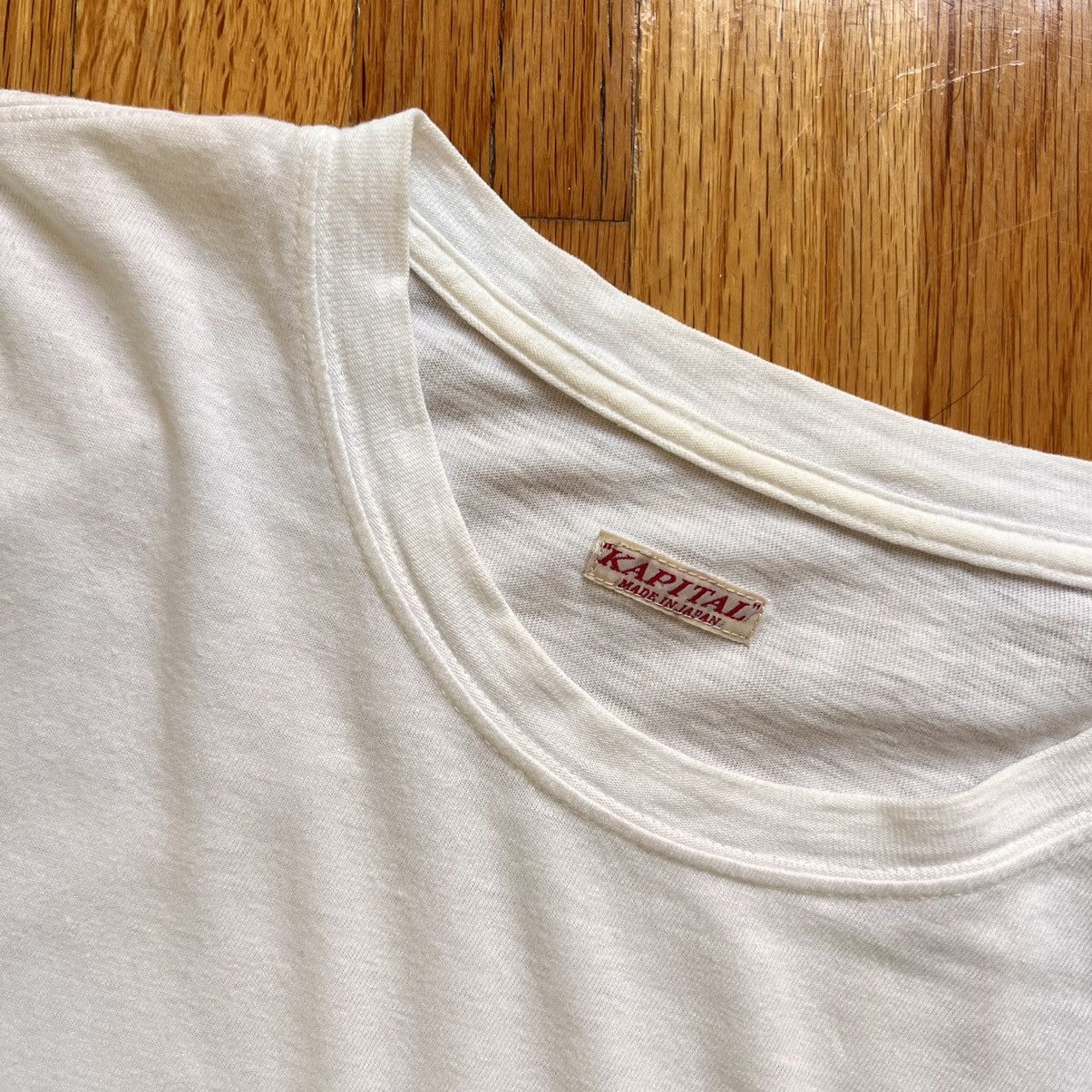 Kapital Kapital “Boro Bear” Tee Size US L / EU 52-54 / 3 - 3 Thumbnail