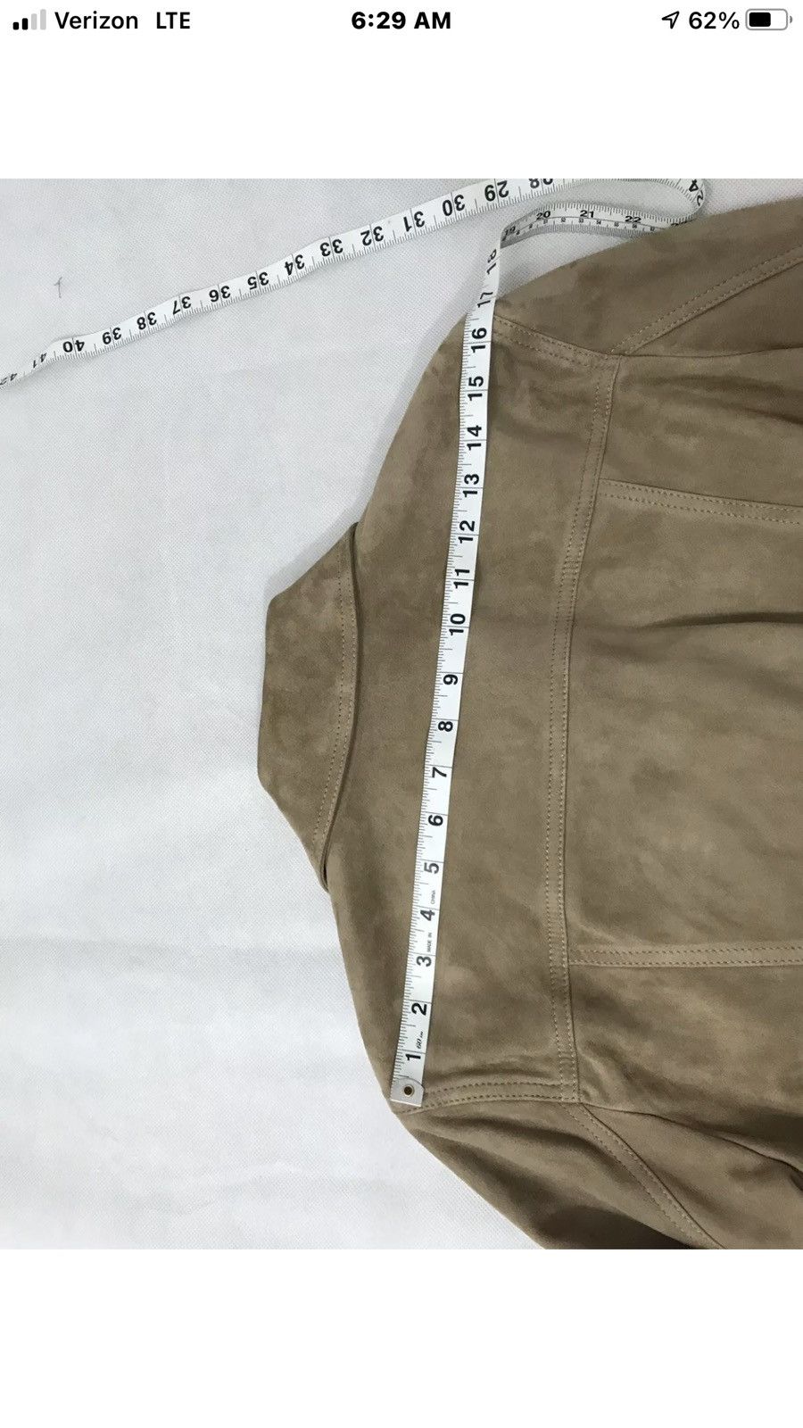 Saint Laurent Paris Saint Laurent suede leather jacket. F42. $4290 Size XS / US 0-2 / IT 36-38 - 10 Thumbnail