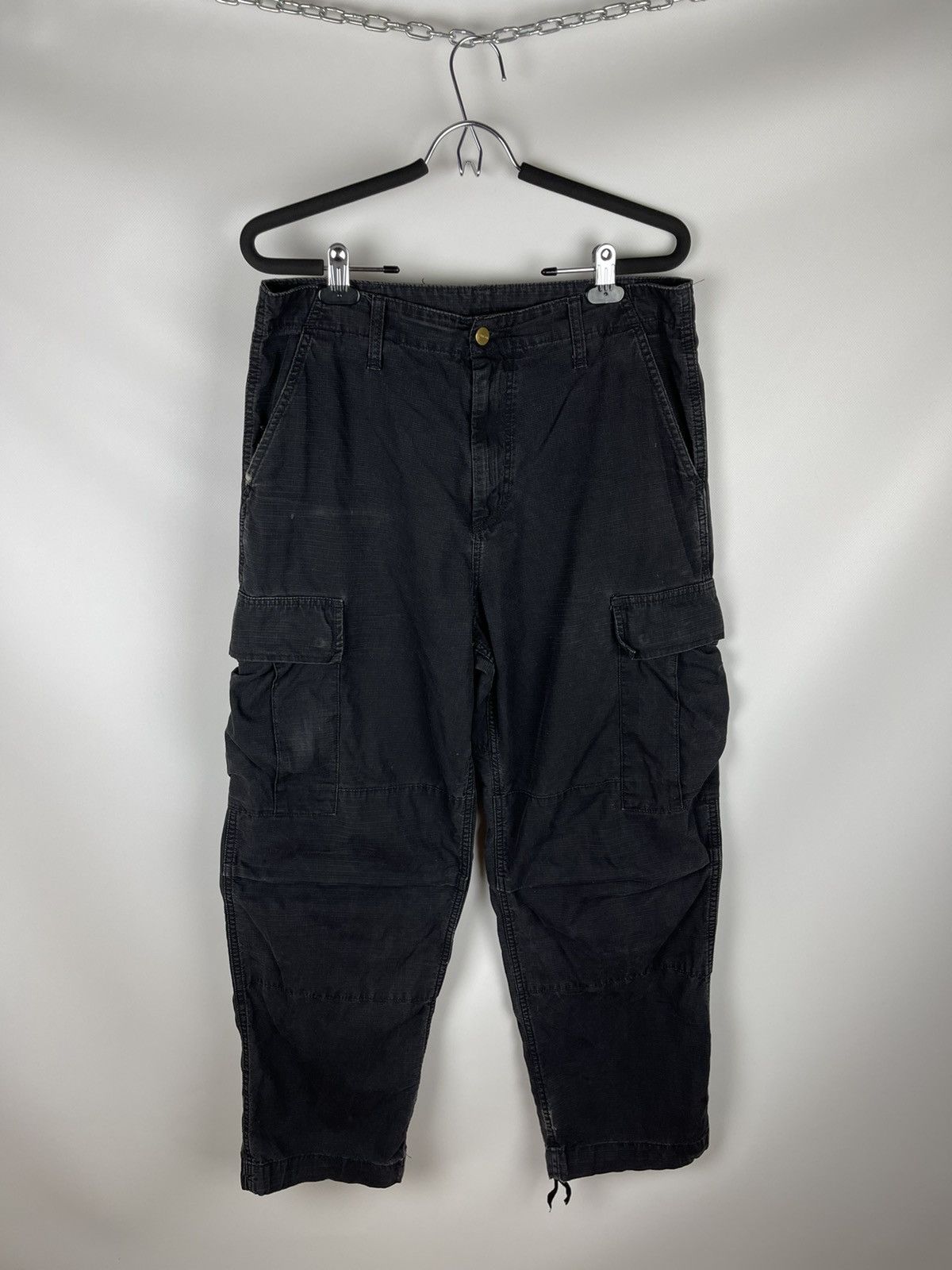 Carhartt Carhartt WIP vintage used cargo pants travis Scott style Size US 30 / EU 46 - 2 Thumbnail