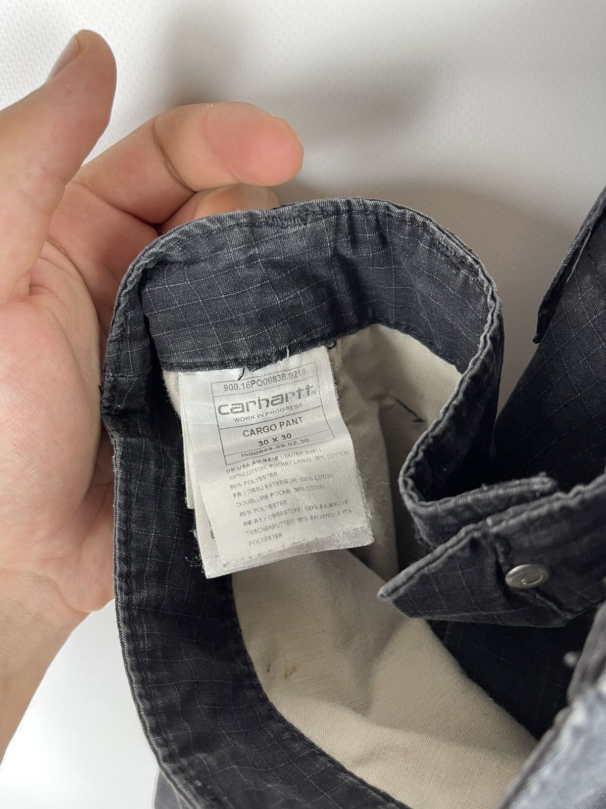 Carhartt Carhartt WIP vintage used cargo pants travis Scott style Size US 30 / EU 46 - 13 Thumbnail
