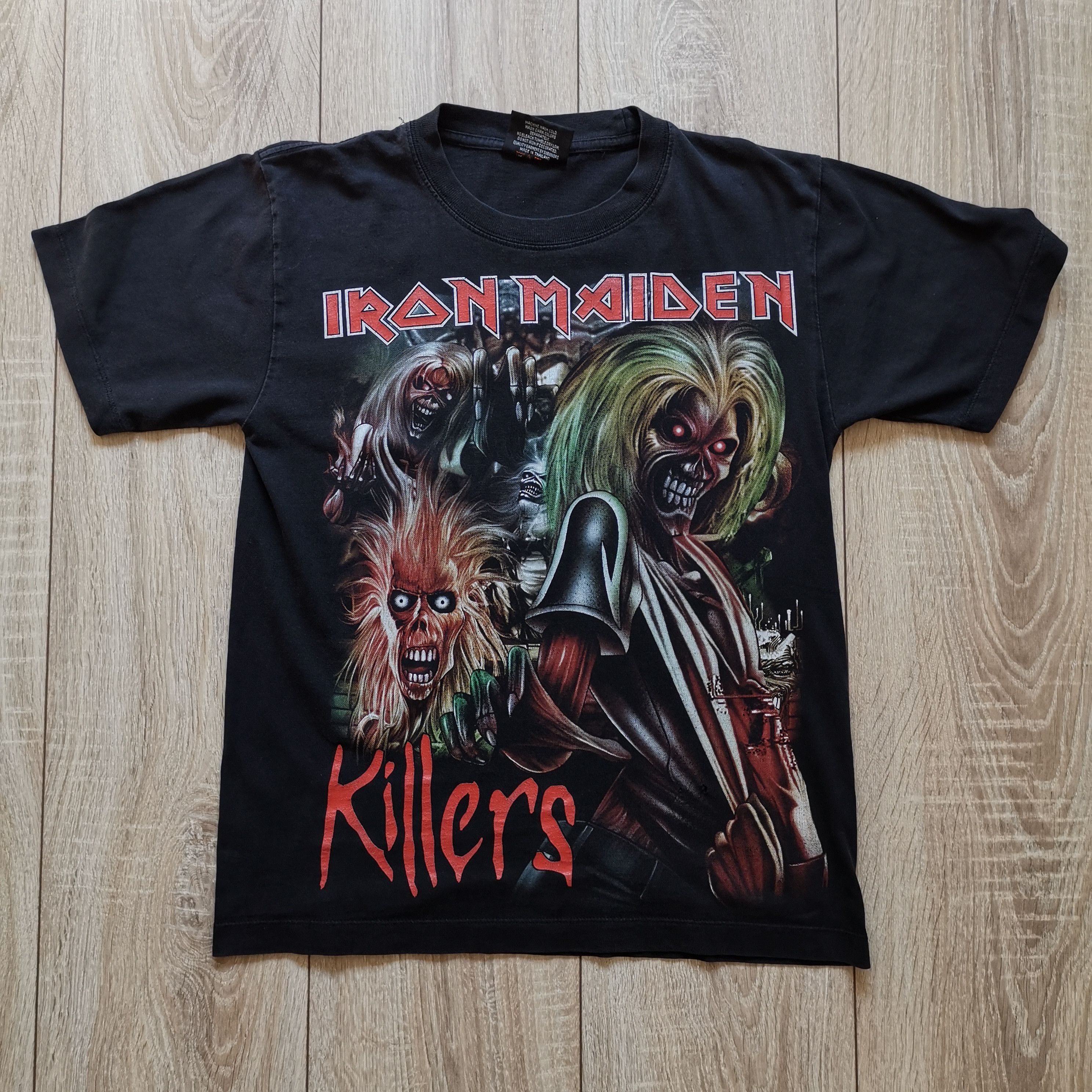 Iron maiden vintage killers Thailand band tee