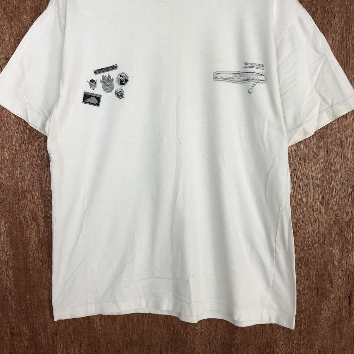 Neighborhood DL Neighborhood White Short Sleeve Tshirt #2055 Size US M / EU 48-50 / 2 - 6 Thumbnail