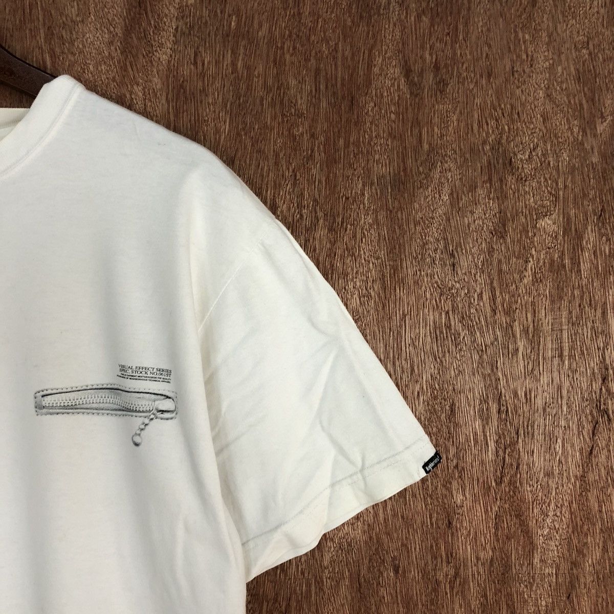 Neighborhood DL Neighborhood White Short Sleeve Tshirt #2055 Size US M / EU 48-50 / 2 - 4 Thumbnail