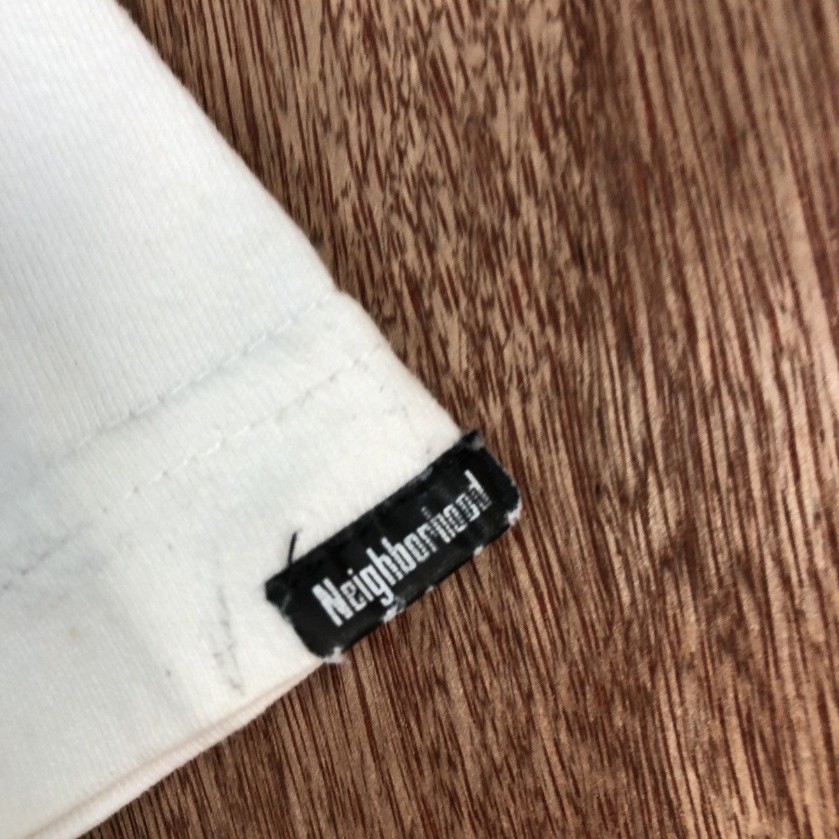 Neighborhood DL Neighborhood White Short Sleeve Tshirt #2055 Size US M / EU 48-50 / 2 - 10 Thumbnail