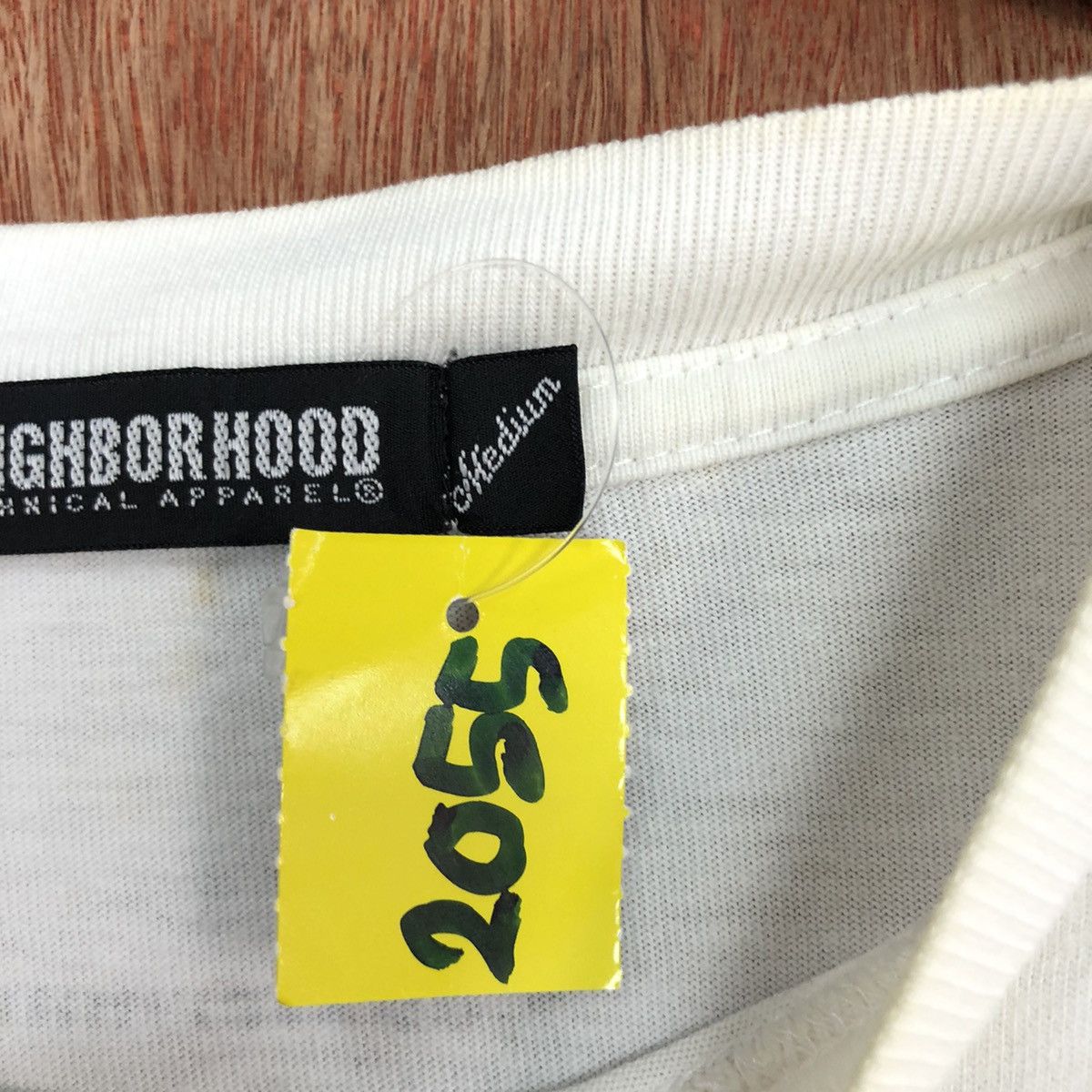 Neighborhood DL Neighborhood White Short Sleeve Tshirt #2055 Size US M / EU 48-50 / 2 - 11 Thumbnail