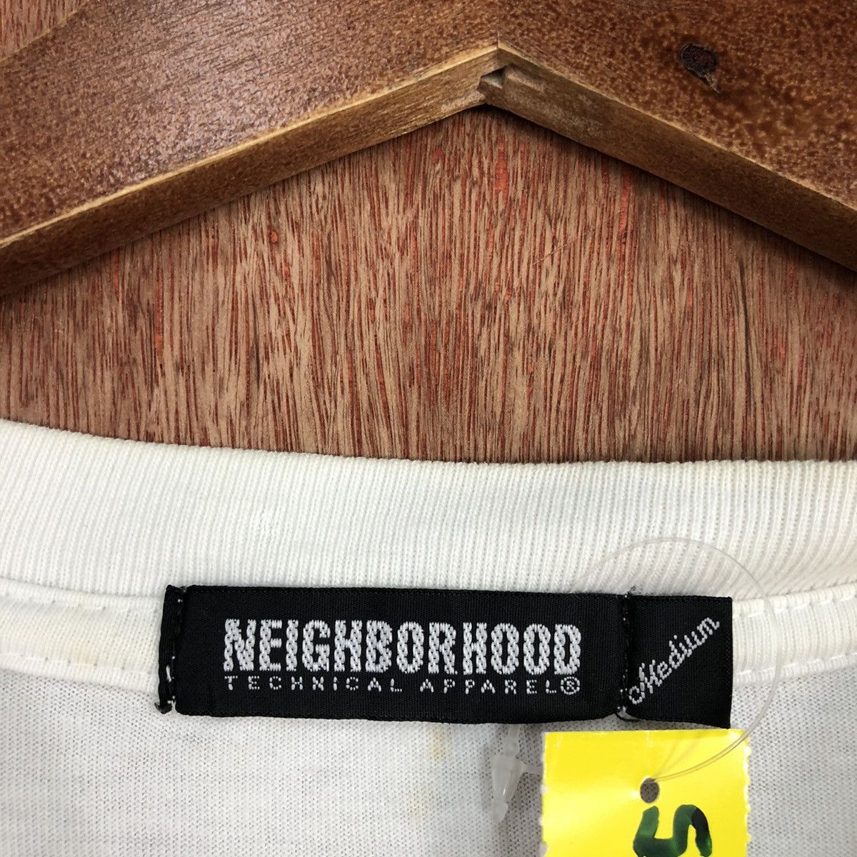 Neighborhood DL Neighborhood White Short Sleeve Tshirt #2055 Size US M / EU 48-50 / 2 - 12 Thumbnail