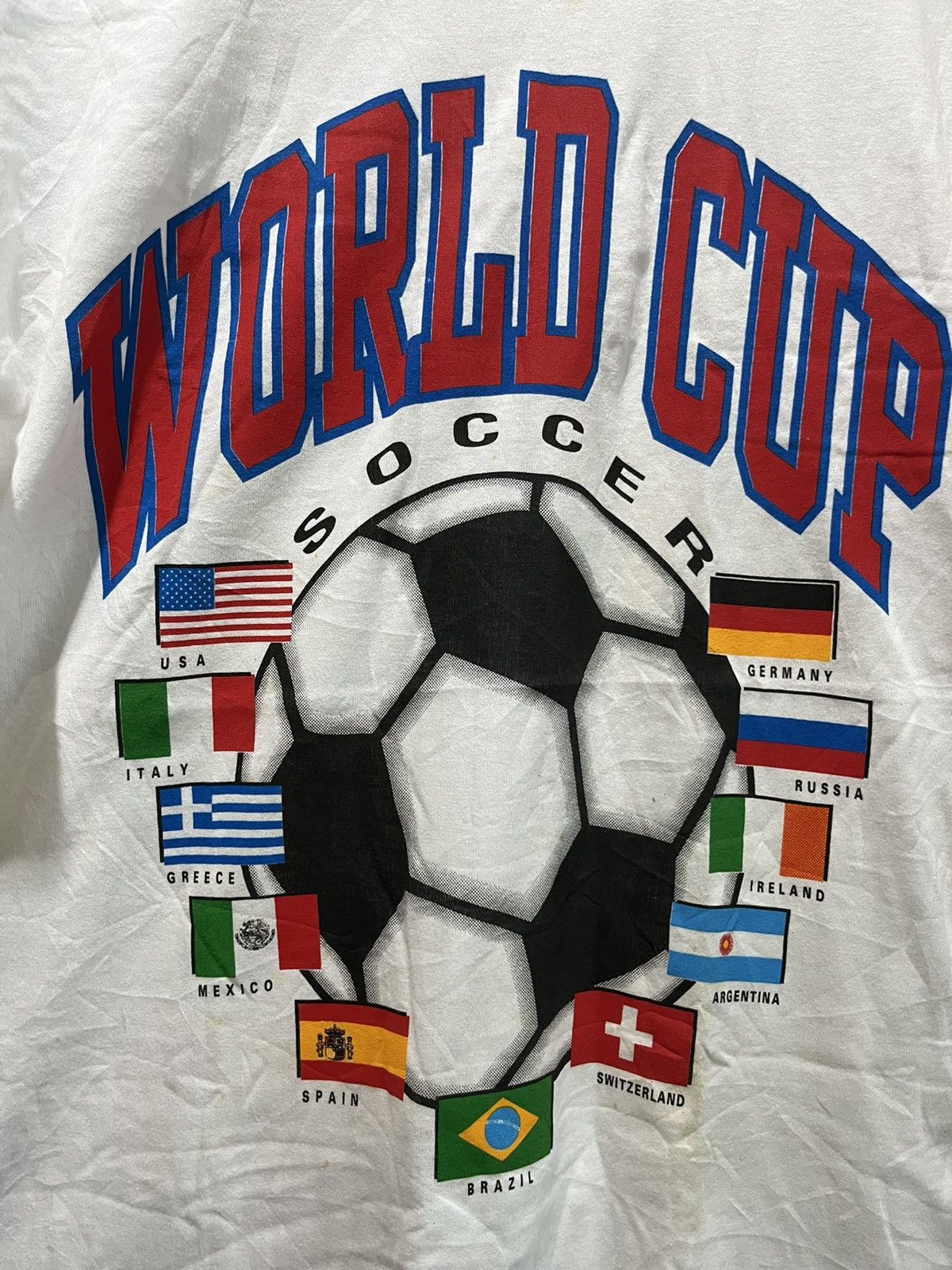 Vintage World cup ft12 Size US L / EU 52-54 / 3 - 2 Thumbnail