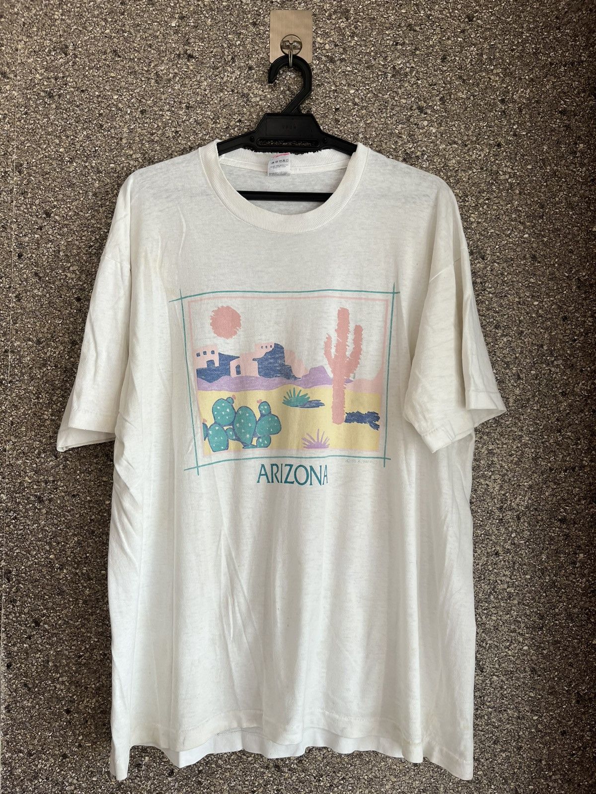 image of Made In USA x Vintage Arizona Ft62 in White, Men's (Size XL)