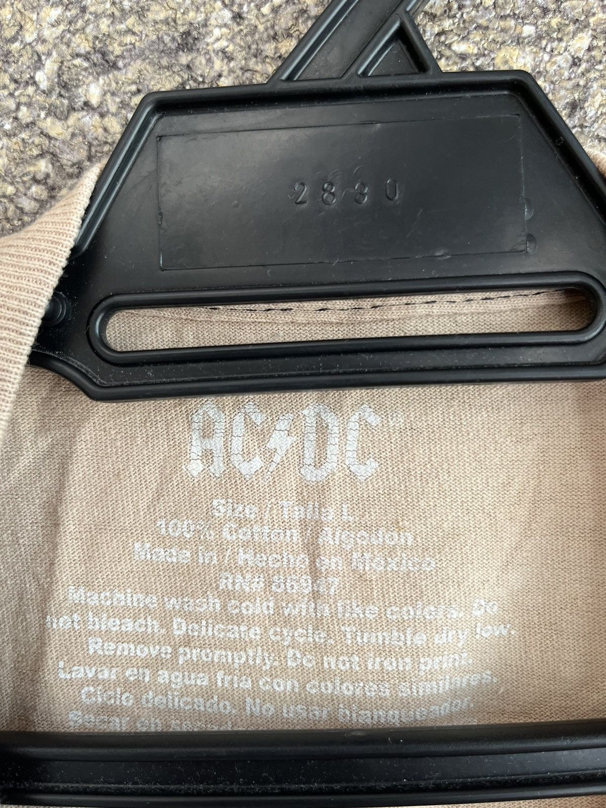 Vintage ACDC ft62 Size US L / EU 52-54 / 3 - 3 Thumbnail