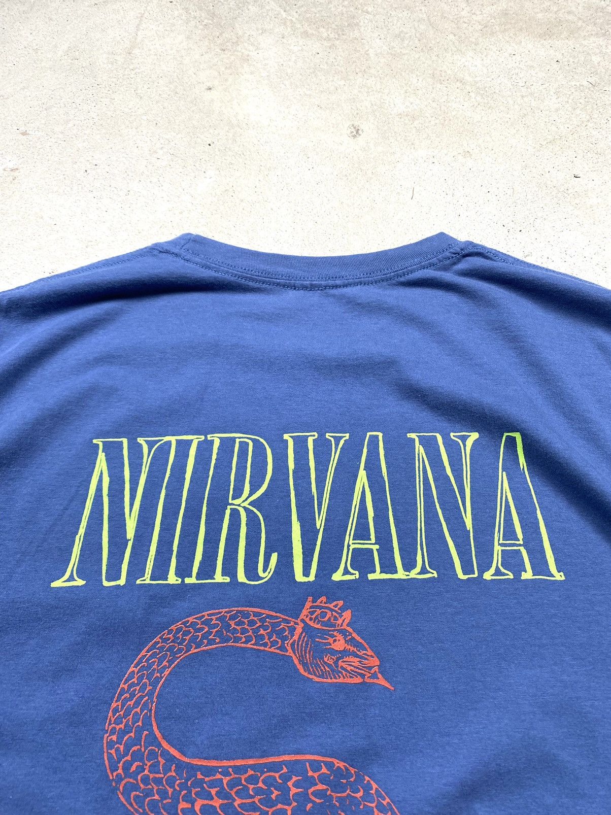 Nirvana Vintage Nirvana Serve The Servants T Shirt Kurt Cobain Size US M / EU 48-50 / 2 - 11 Thumbnail