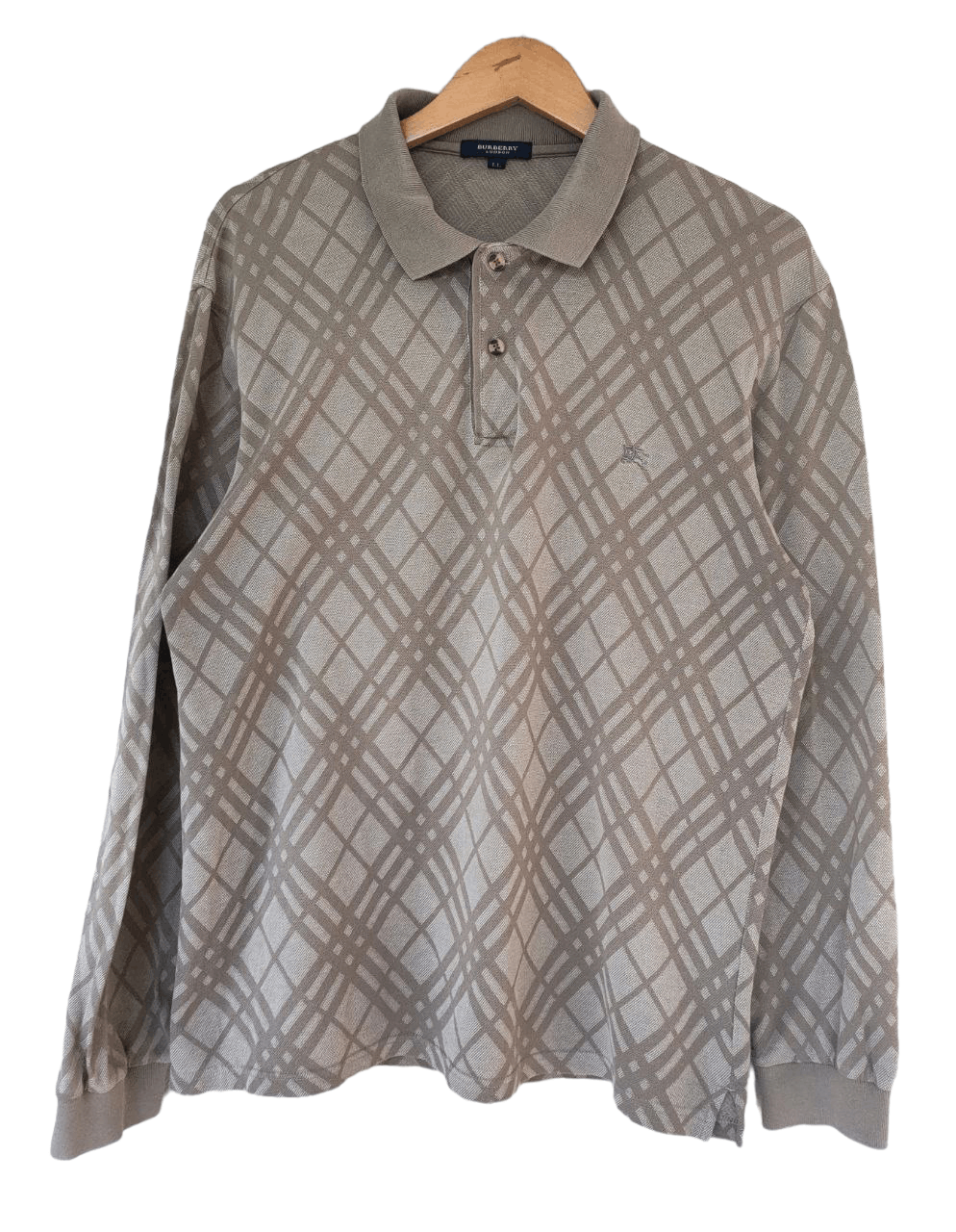 Burberry Burberry Polo Shirt Size L / US 10 / IT 46 - 1 Thumbnail