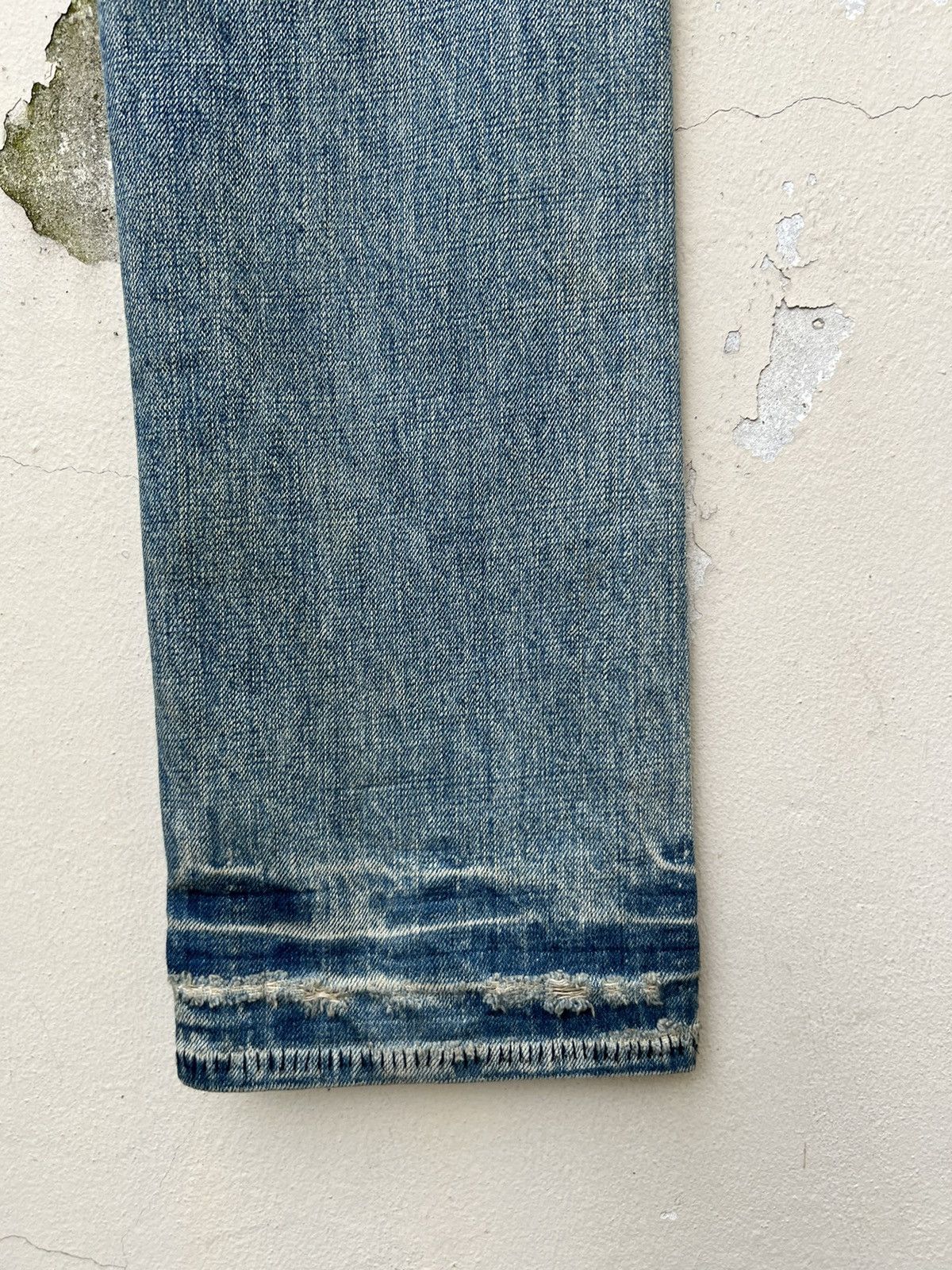 Vintage VTG AG AVANT GUILD Japan Distress Ageing Stains Denim Jeans Size US 32 / EU 48 - 23 Thumbnail
