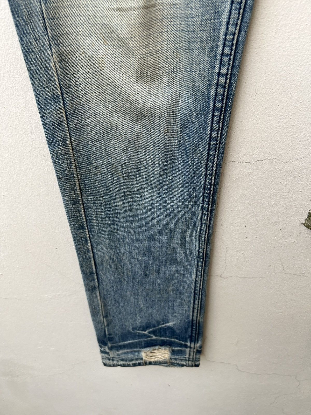 Vintage VTG AG AVANT GUILD Japan Distress Ageing Stains Denim Jeans Size US 32 / EU 48 - 11 Thumbnail