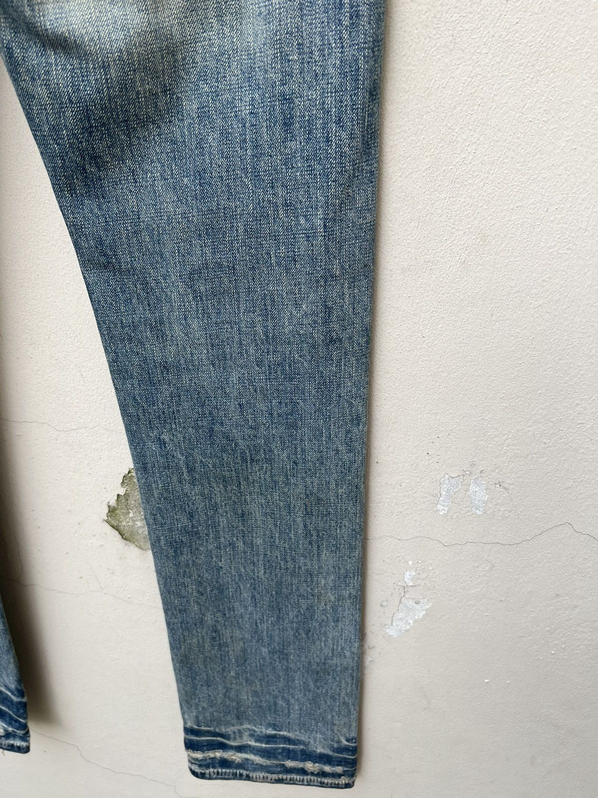 Vintage VTG AG AVANT GUILD Japan Distress Ageing Stains Denim Jeans Size US 32 / EU 48 - 22 Thumbnail