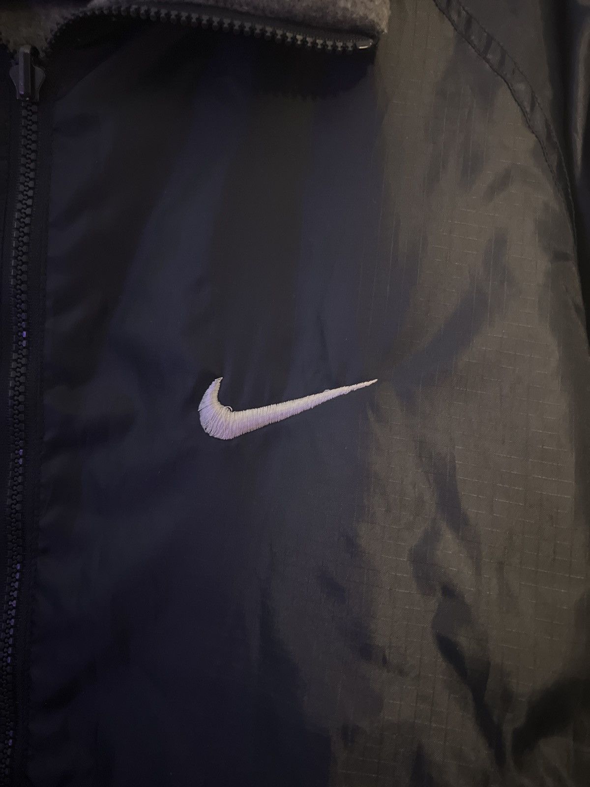 Nike Vintage Nike Insulated Windbreaker With Detachable Hood Size US M / EU 48-50 / 2 - 2 Thumbnail