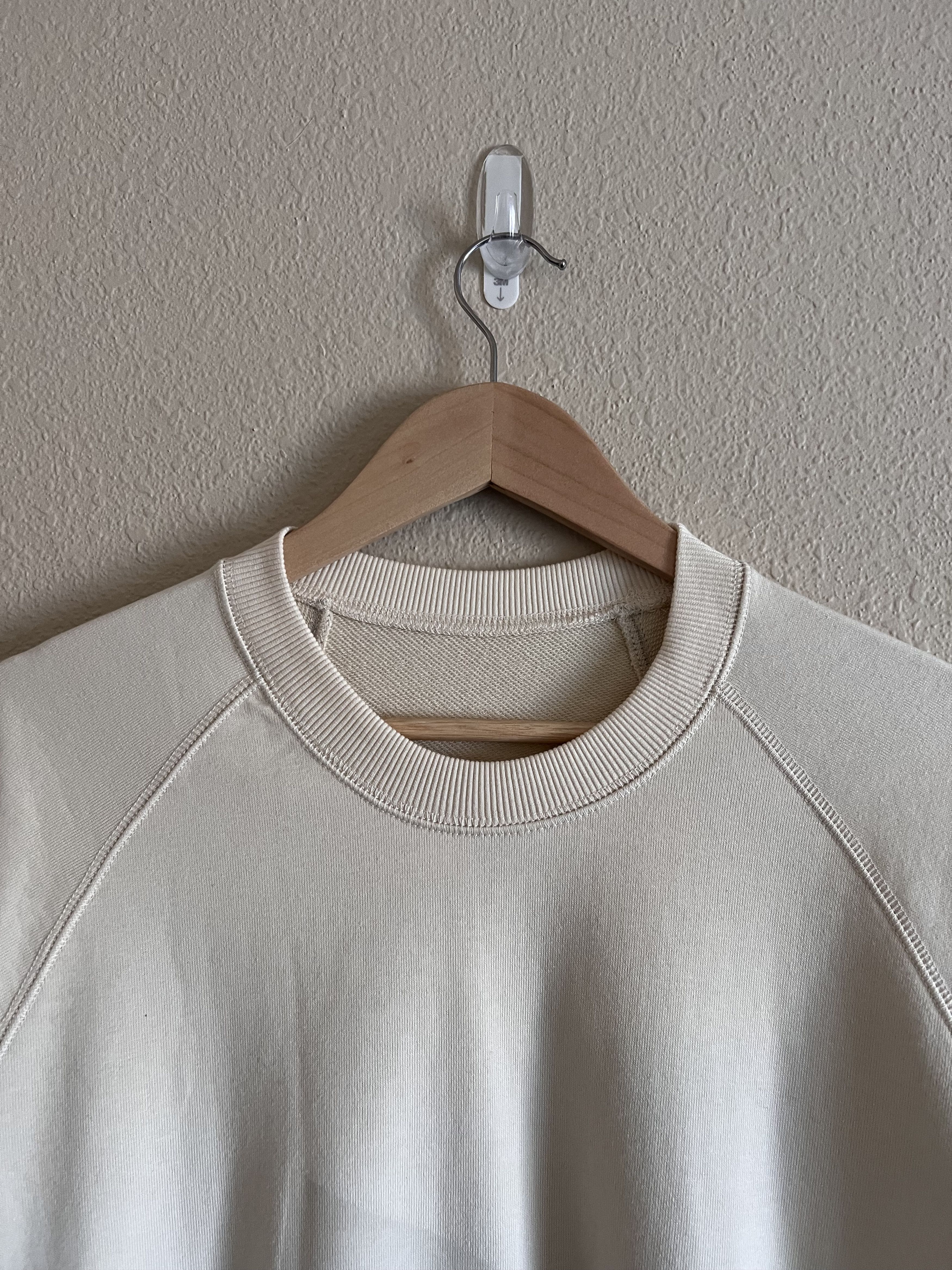And Wander and Wander Logo Crewneck Sweatshirt in Off White Size US XL / EU 56 / 4 - 2 Thumbnail