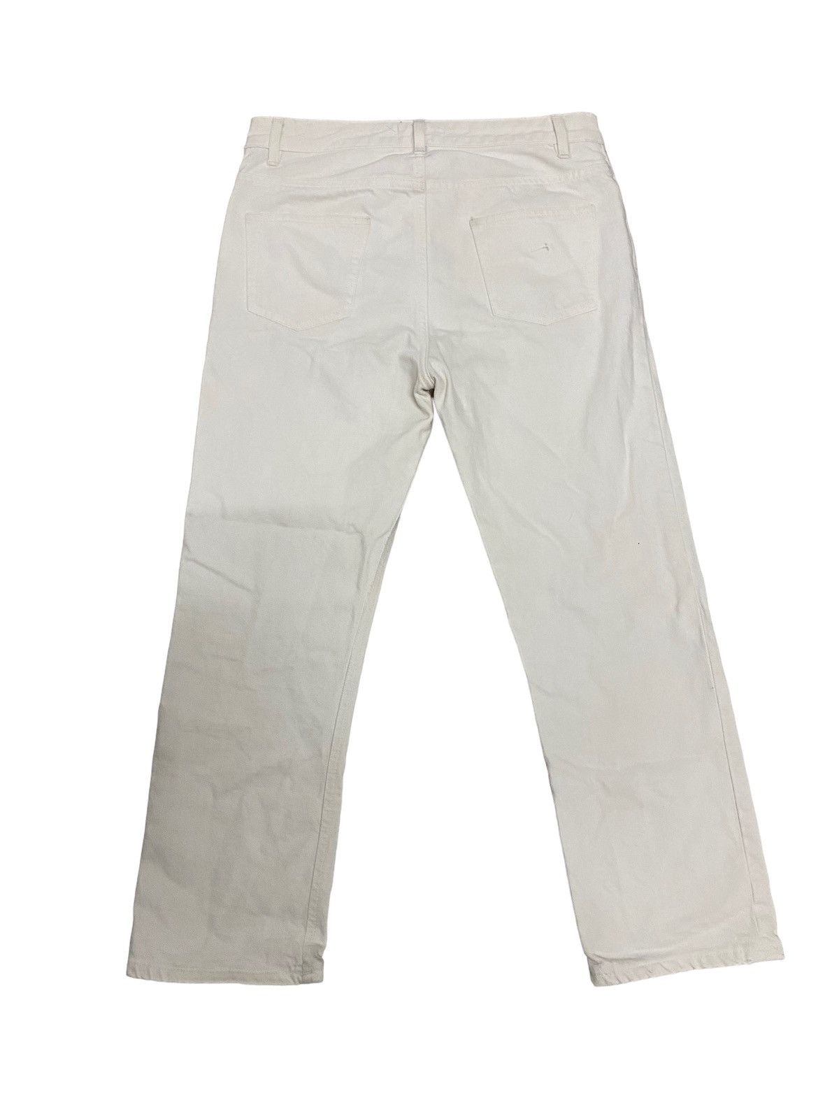 Acne Studios × Japanese Brand × Vintage Vintage Acne Studios Pop White Denim Jeans Size 29" - 3 Thumbnail