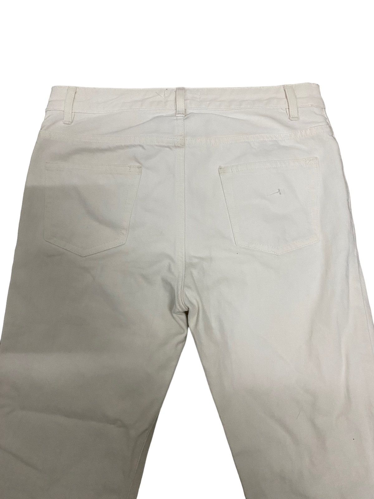 Acne Studios × Japanese Brand × Vintage Vintage Acne Studios Pop White Denim Jeans Size 29" - 4 Thumbnail