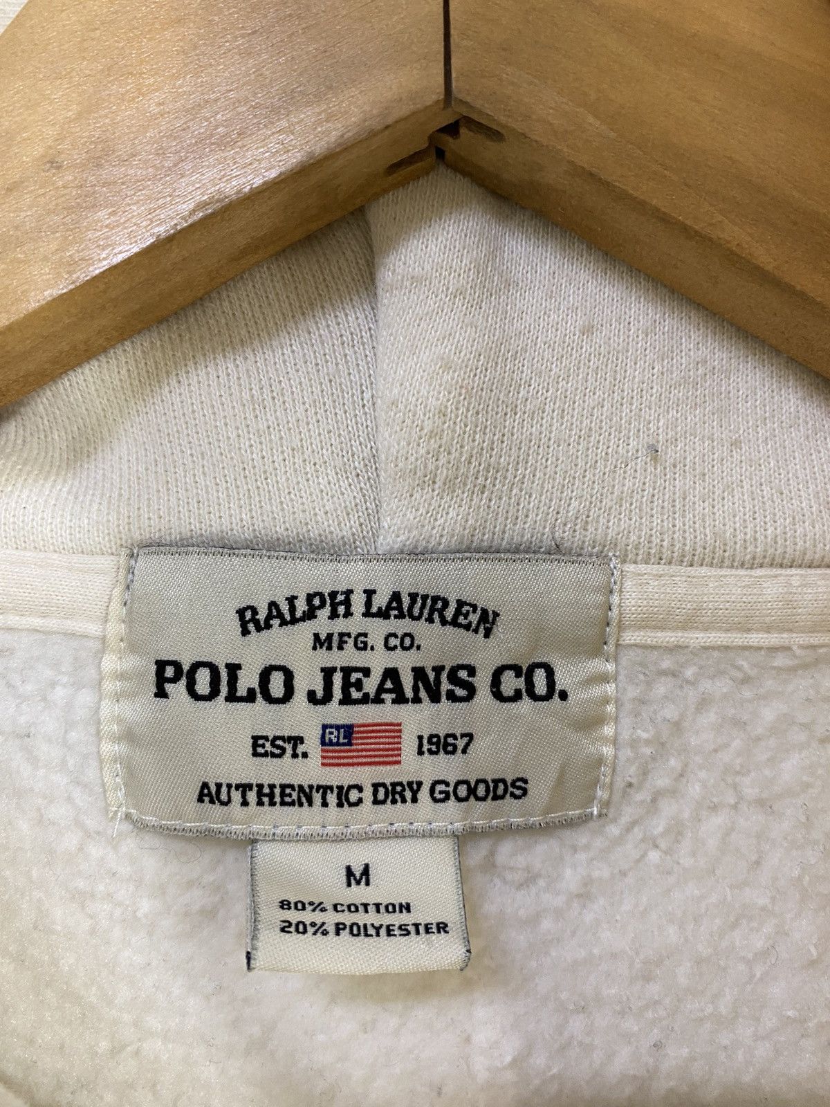 Polo Ralph Lauren Vintage Polo Jeans Ralph Lauren Hoodies Big Logo Design Size US M / EU 48-50 / 2 - 5 Thumbnail