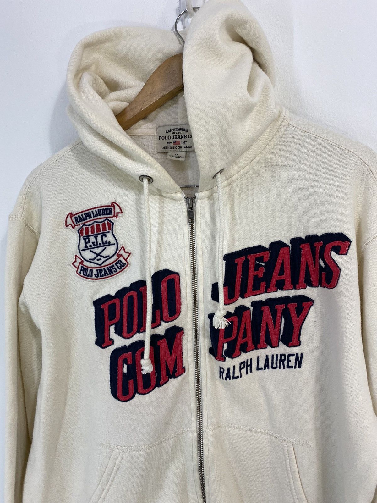 Polo Ralph Lauren Vintage Polo Jeans Ralph Lauren Hoodies Big Logo Design Size US M / EU 48-50 / 2 - 3 Thumbnail