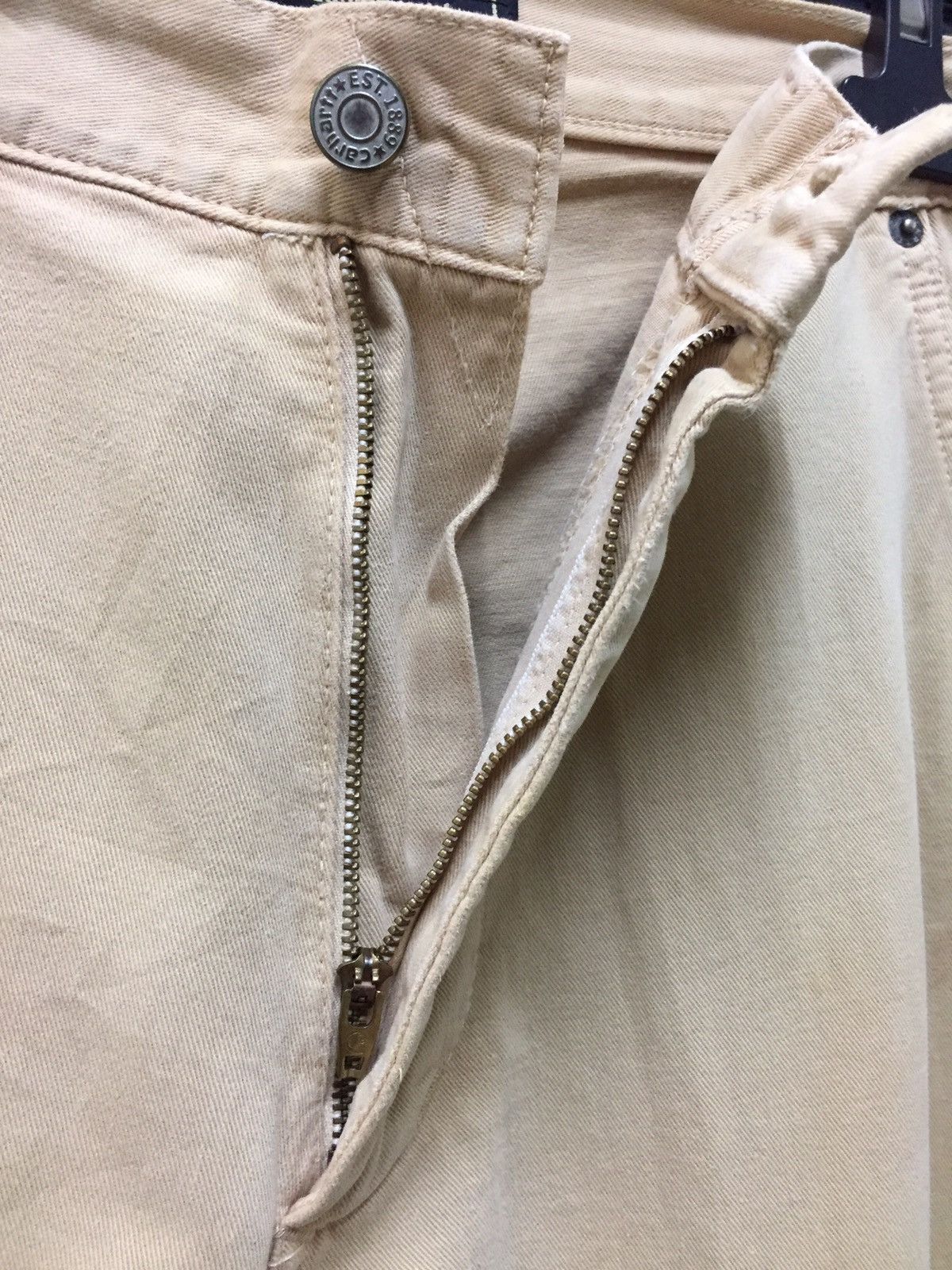 Carhartt × Carhartt Wip × Vintage Vintage 90's Carhatt Painters Utility Dungaree Fit Pants Size US 32 / EU 48 - 6 Thumbnail