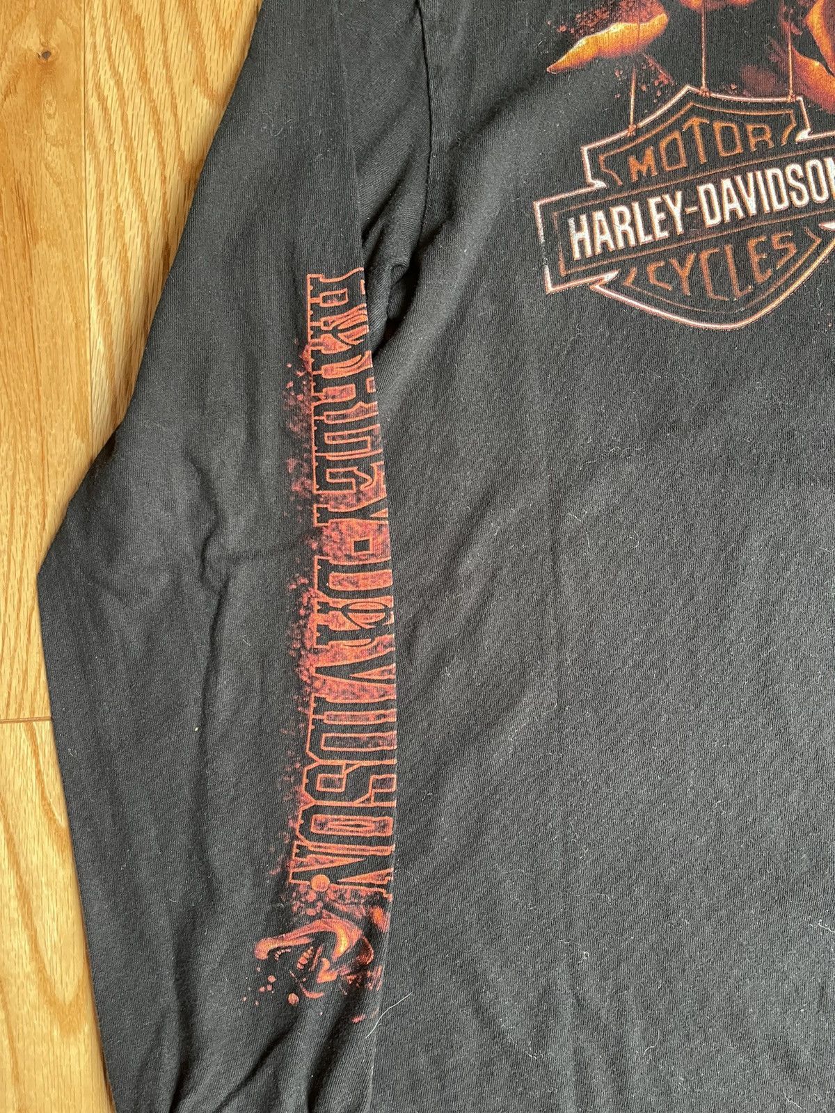 Harley Davidson × Vintage Harley Davidson Vintage Clown Long Sleeve Tee Size US L / EU 52-54 / 3 - 4 Thumbnail