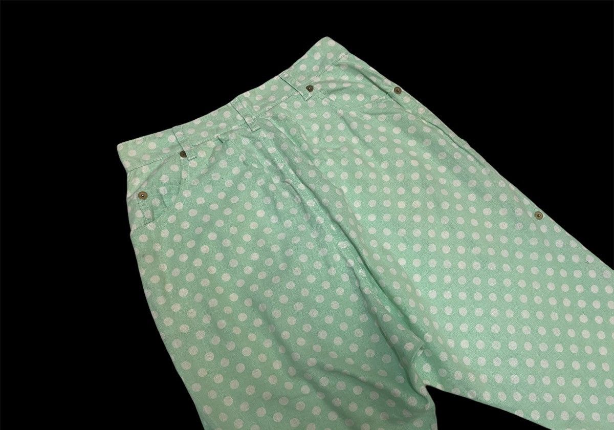 Issey Miyake × Japanese Brand × mercibeaucoup Issey Miyake Mercibeaucoup Polkadot Crotch 6 Pocket Pants Size US 28 / EU 44 - 5 Thumbnail
