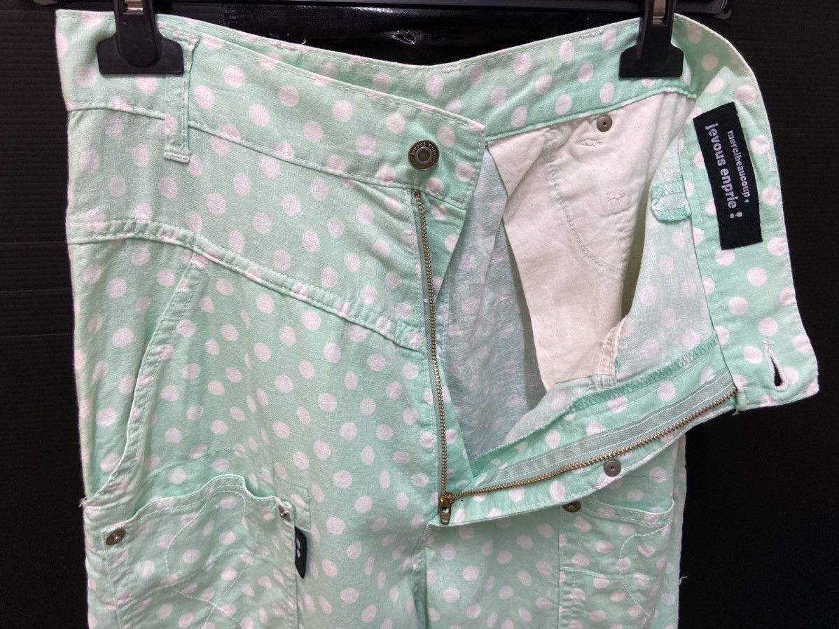 Issey Miyake × Japanese Brand × mercibeaucoup Issey Miyake Mercibeaucoup Polkadot Crotch 6 Pocket Pants Size US 28 / EU 44 - 8 Thumbnail