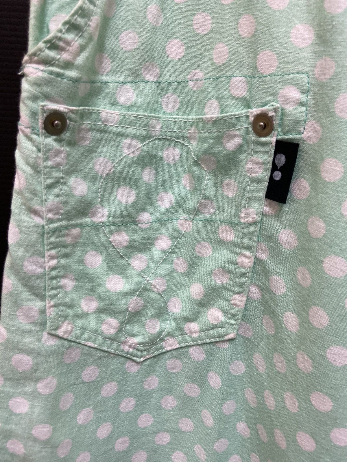 Issey Miyake × Japanese Brand × mercibeaucoup Issey Miyake Mercibeaucoup Polkadot Crotch 6 Pocket Pants Size US 28 / EU 44 - 9 Thumbnail