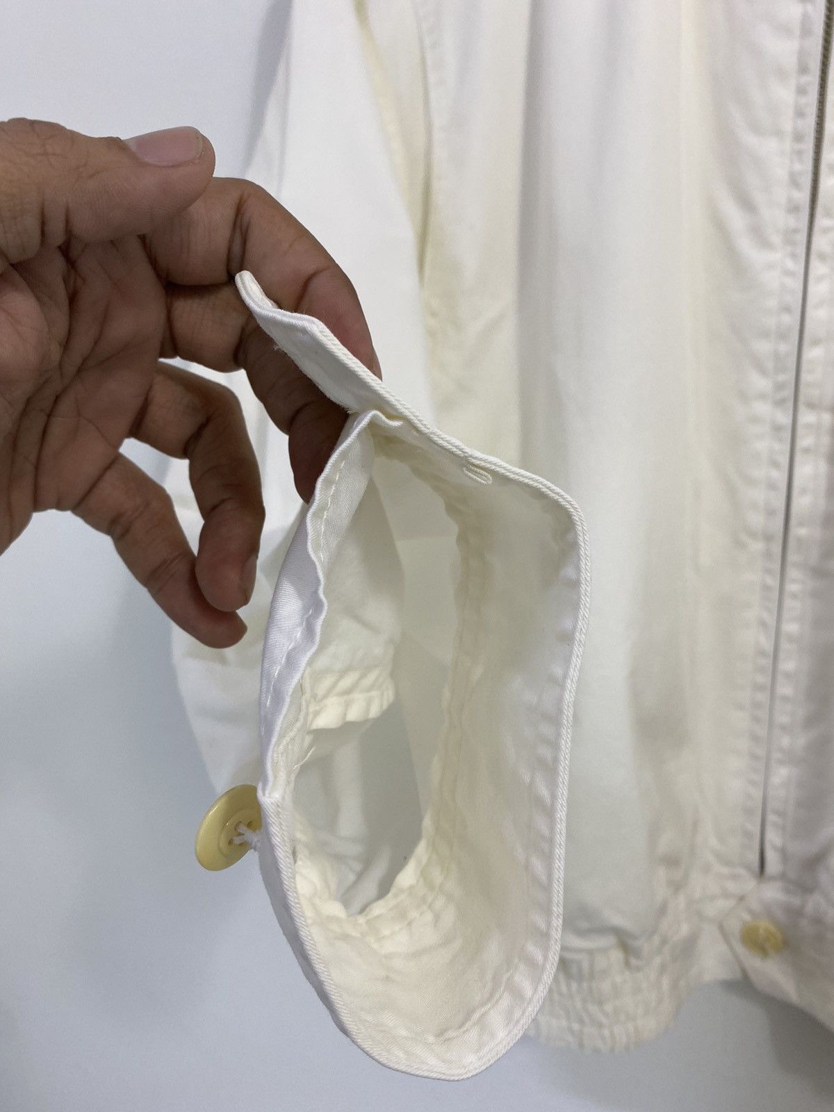 Issey Miyake Archive 80’s Issey Miyake Bomber Jacket Light Jacket I.S Size US M / EU 48-50 / 2 - 10 Thumbnail