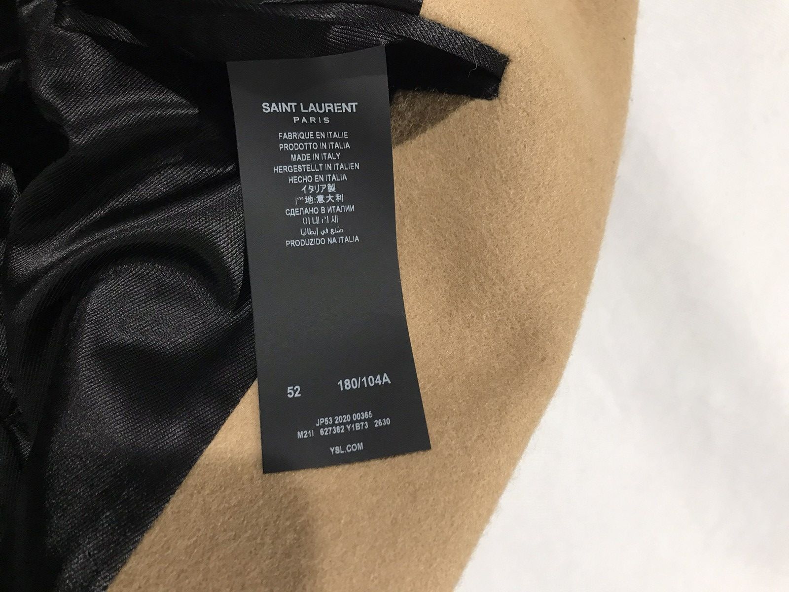 Saint Laurent Paris Saint Laurent slim fit overcoat. 52/42. $3290 Size US L / EU 52-54 / 3 - 9 Thumbnail