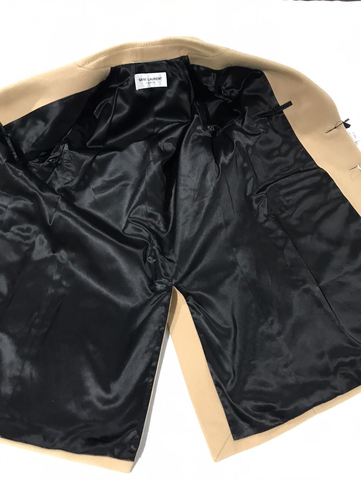 Saint Laurent Paris Saint Laurent slim fit overcoat. 52/42. $3290 Size US L / EU 52-54 / 3 - 11 Thumbnail