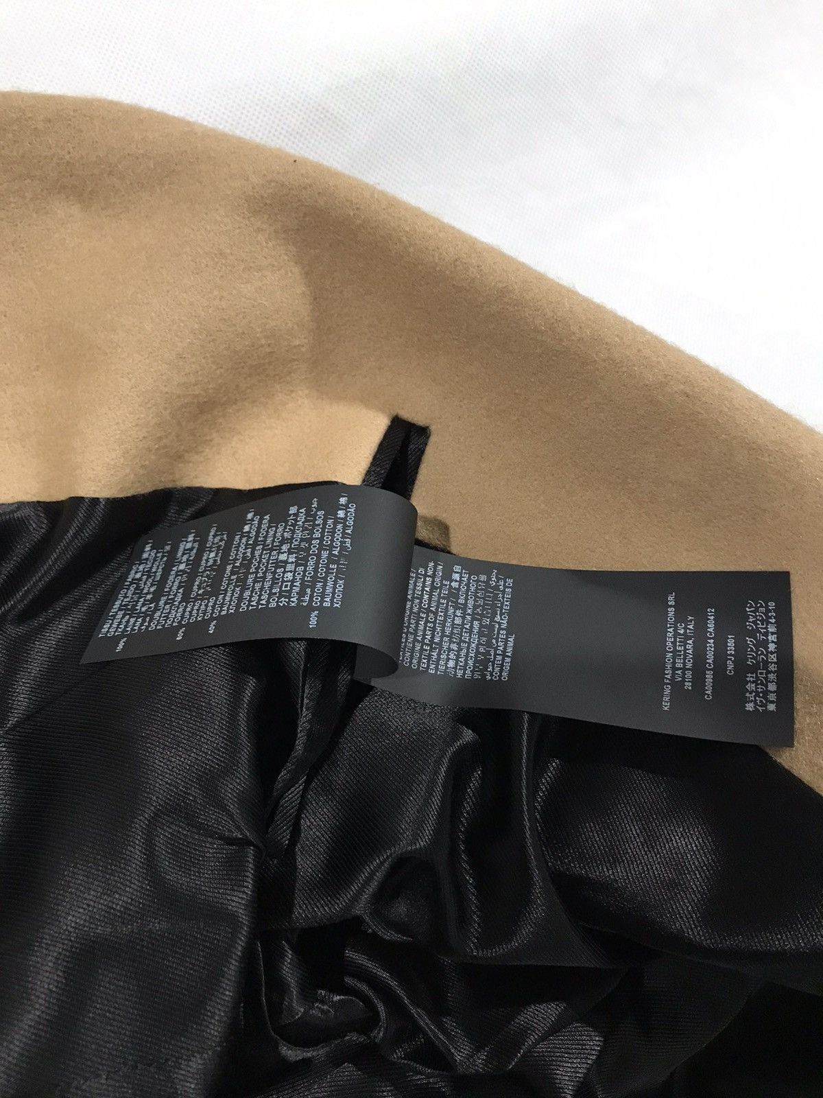 Saint Laurent Paris Saint Laurent slim fit overcoat. 52/42. $3290 Size US L / EU 52-54 / 3 - 8 Thumbnail