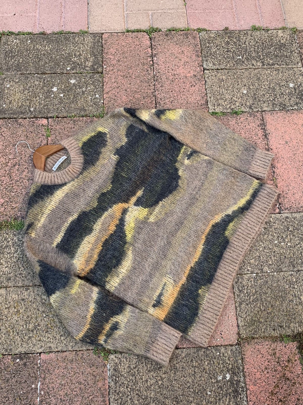 Acne Studios RARE GRAIL acne mohair texturized sweater Size US L / EU 52-54 / 3 - 5 Thumbnail