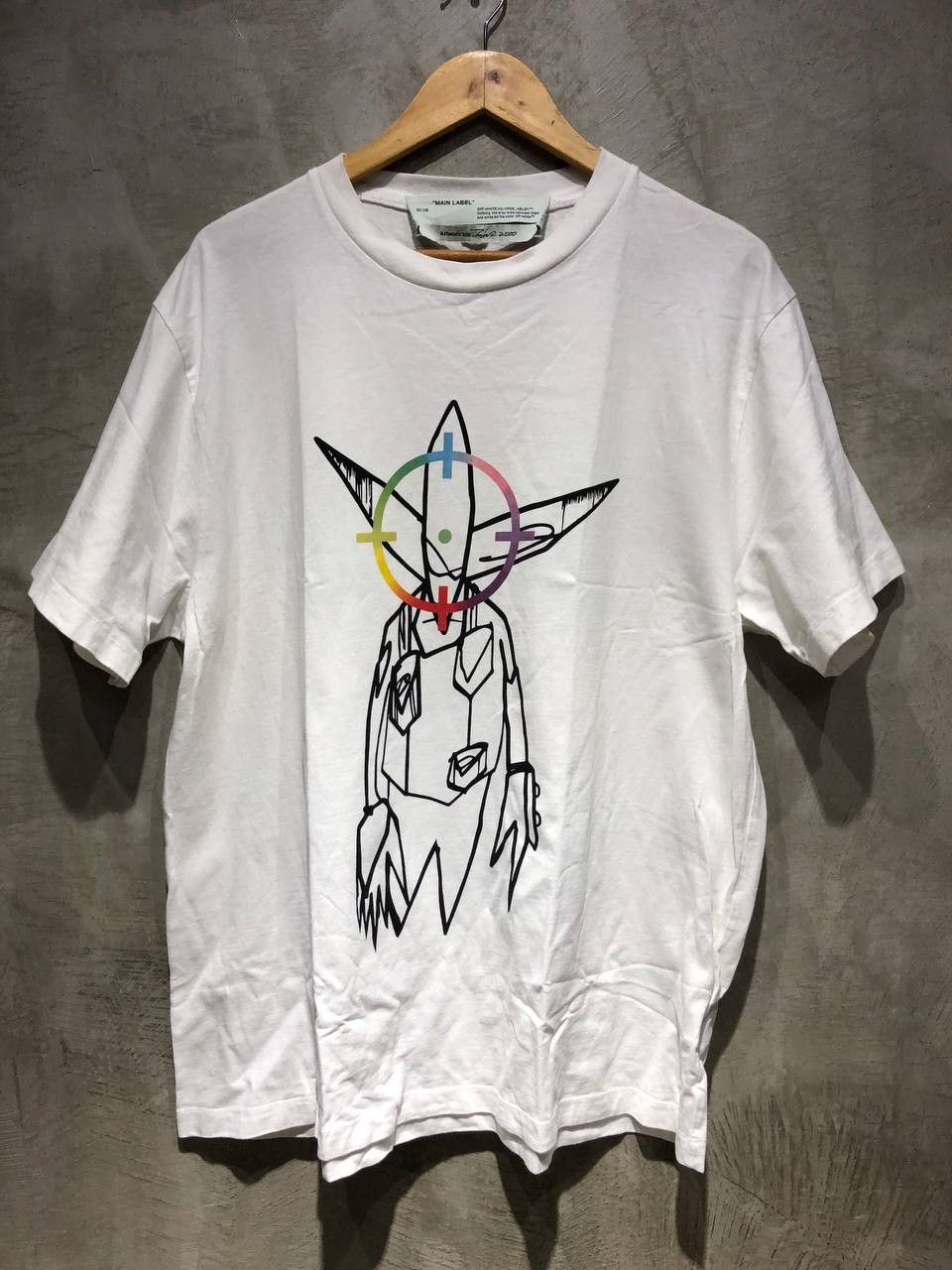 image of Off-White X Futura Alien Arrows Tee, Men's (Size XL)