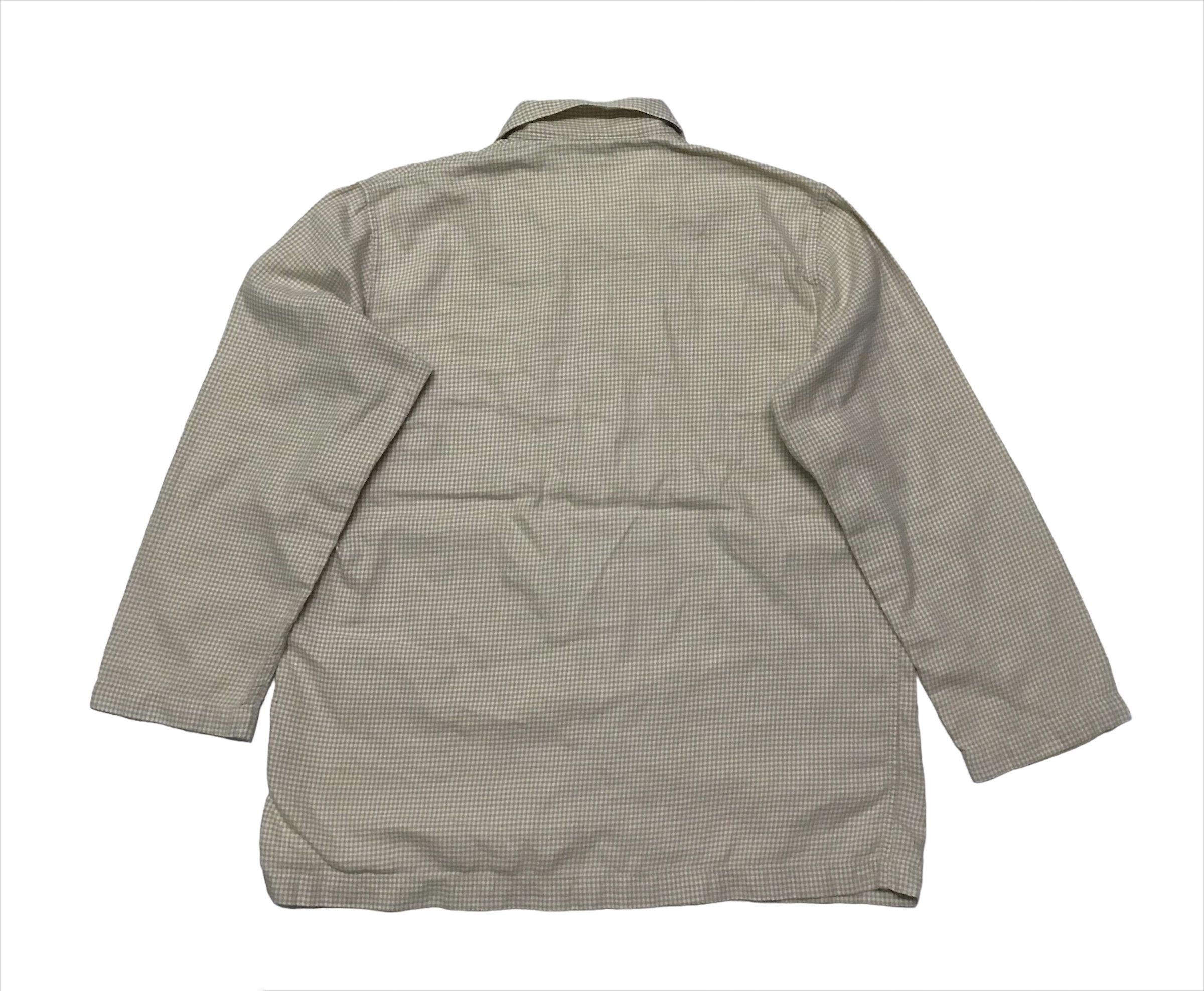 Yohji Yamamoto Yohji Yamamoto checked shirts Size US S / EU 44-46 / 1 - 4 Thumbnail