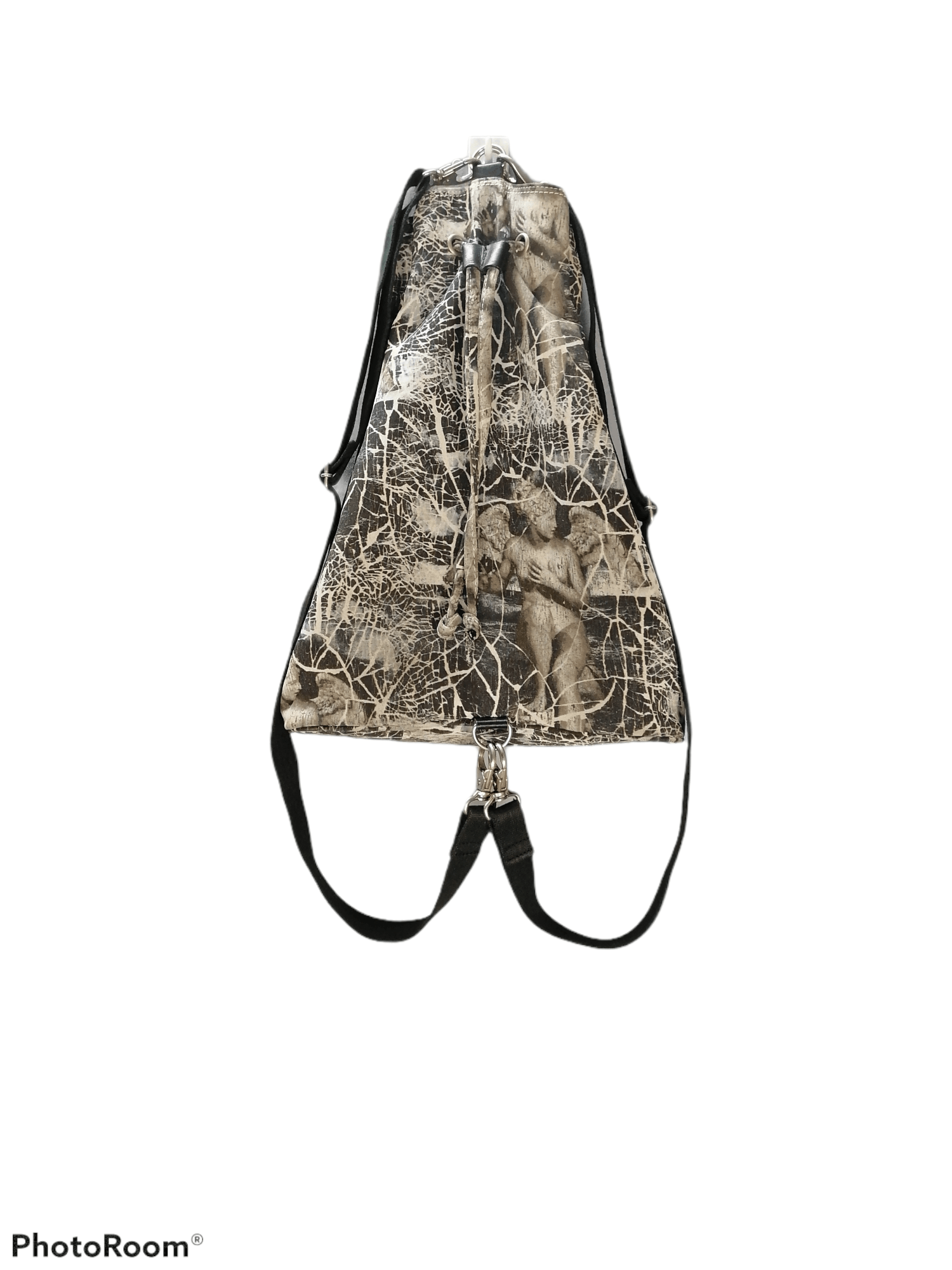 Jean Paul Gaultier Jean Paul Gaultier Angel Printed Drawstring Erd Bagpack Size ONE SIZE - 6 Thumbnail