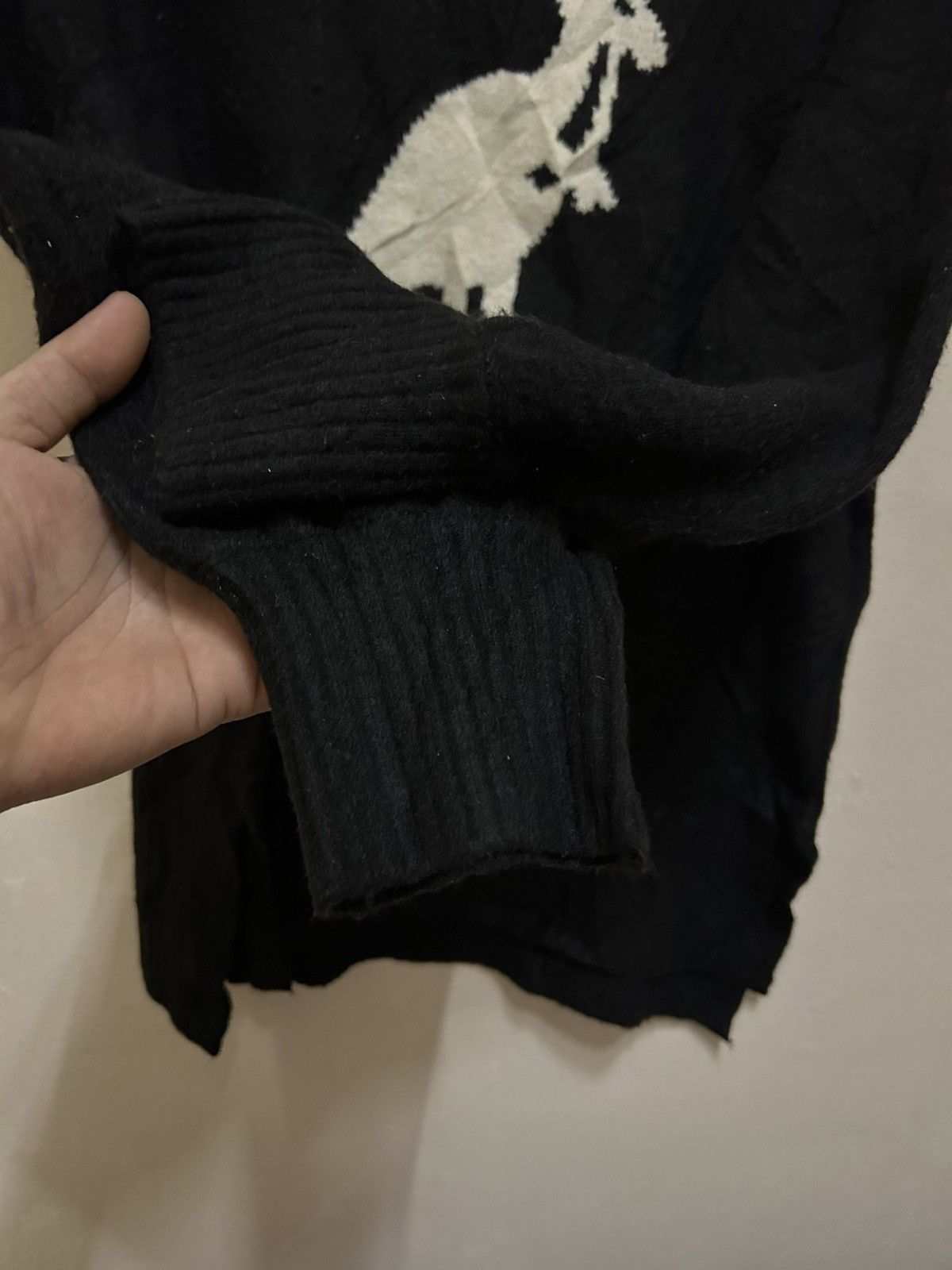 Designer × Kangol 💥KANGOL BLACK SWEATER KNITWEAR STYLE Size S / US 4 / IT 40 - 5 Thumbnail
