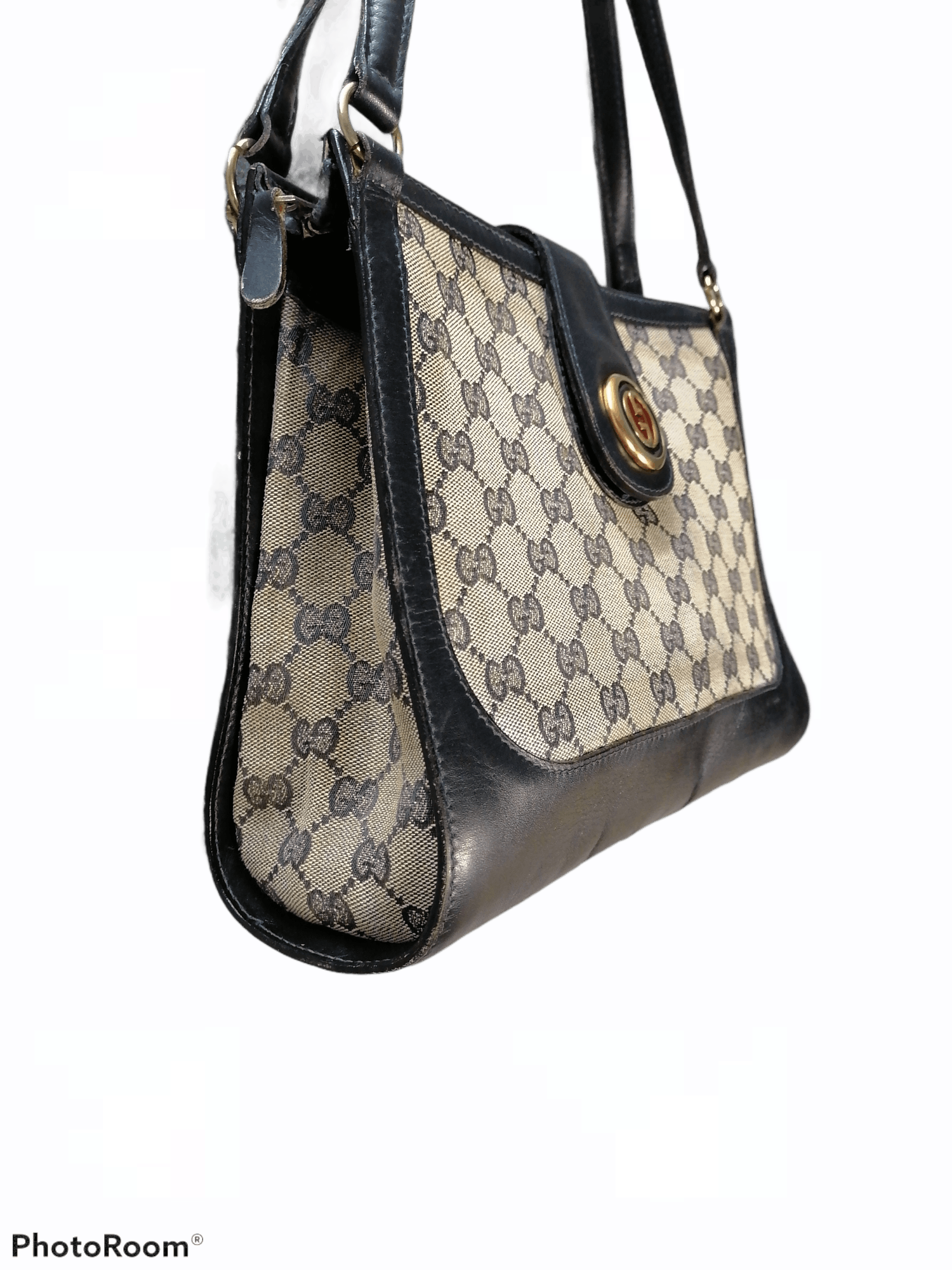 Gucci Vintage Gucci GG Monogram Shoulder / Hand Carry Bag Size ONE SIZE - 2 Thumbnail