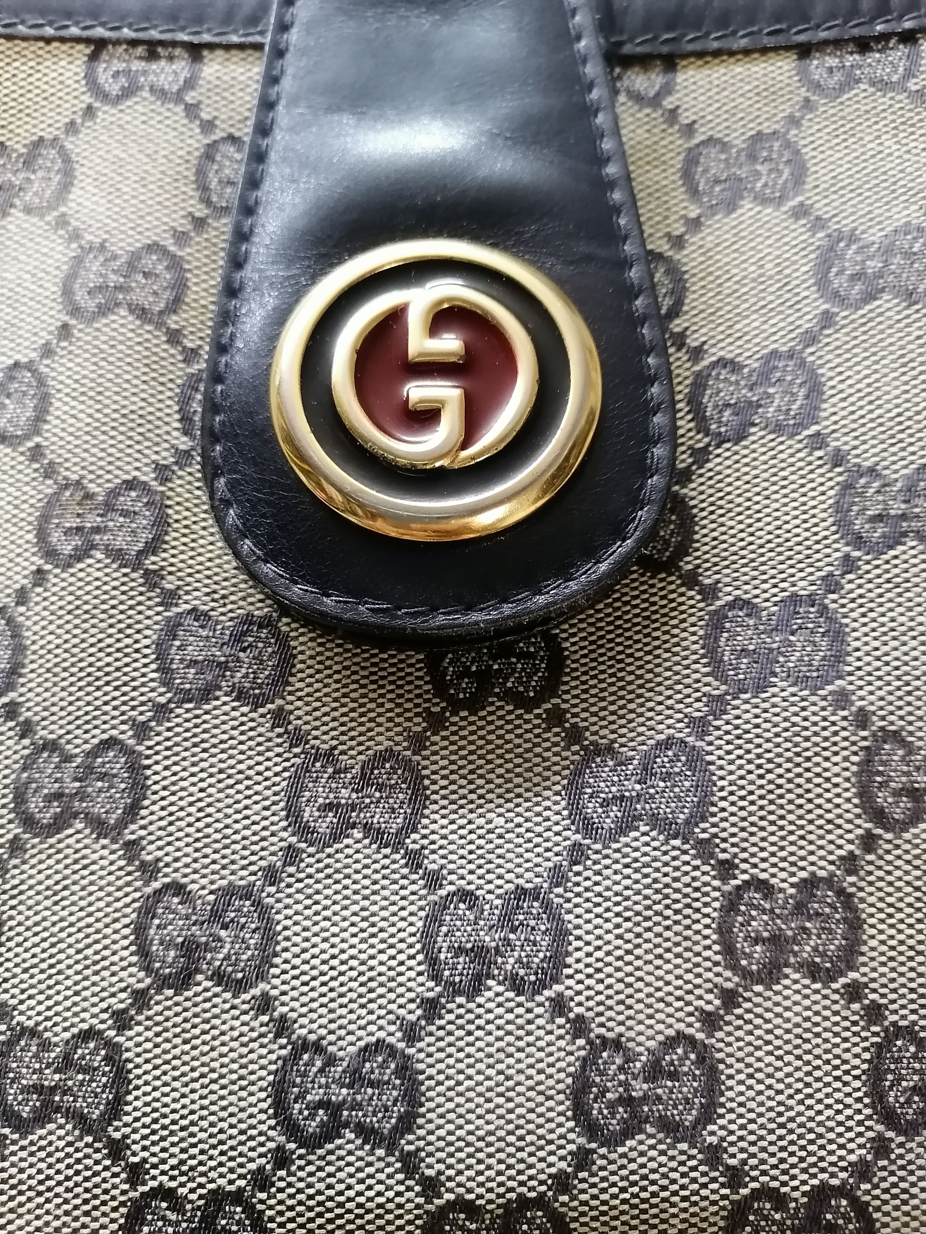 Gucci Vintage Gucci GG Monogram Shoulder / Hand Carry Bag Size ONE SIZE - 4 Thumbnail
