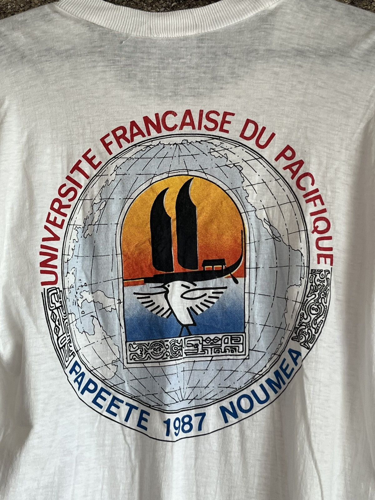 Vintage Universite francaise ft61 Size US XL / EU 56 / 4 - 5 Thumbnail