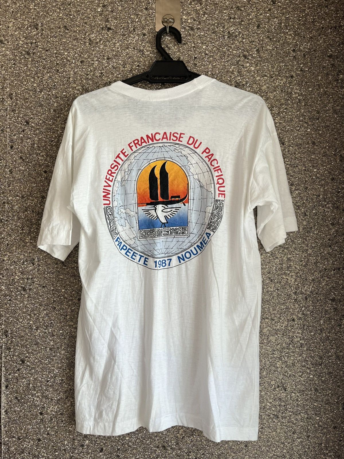 Vintage Universite francaise ft61 Size US XL / EU 56 / 4 - 4 Thumbnail