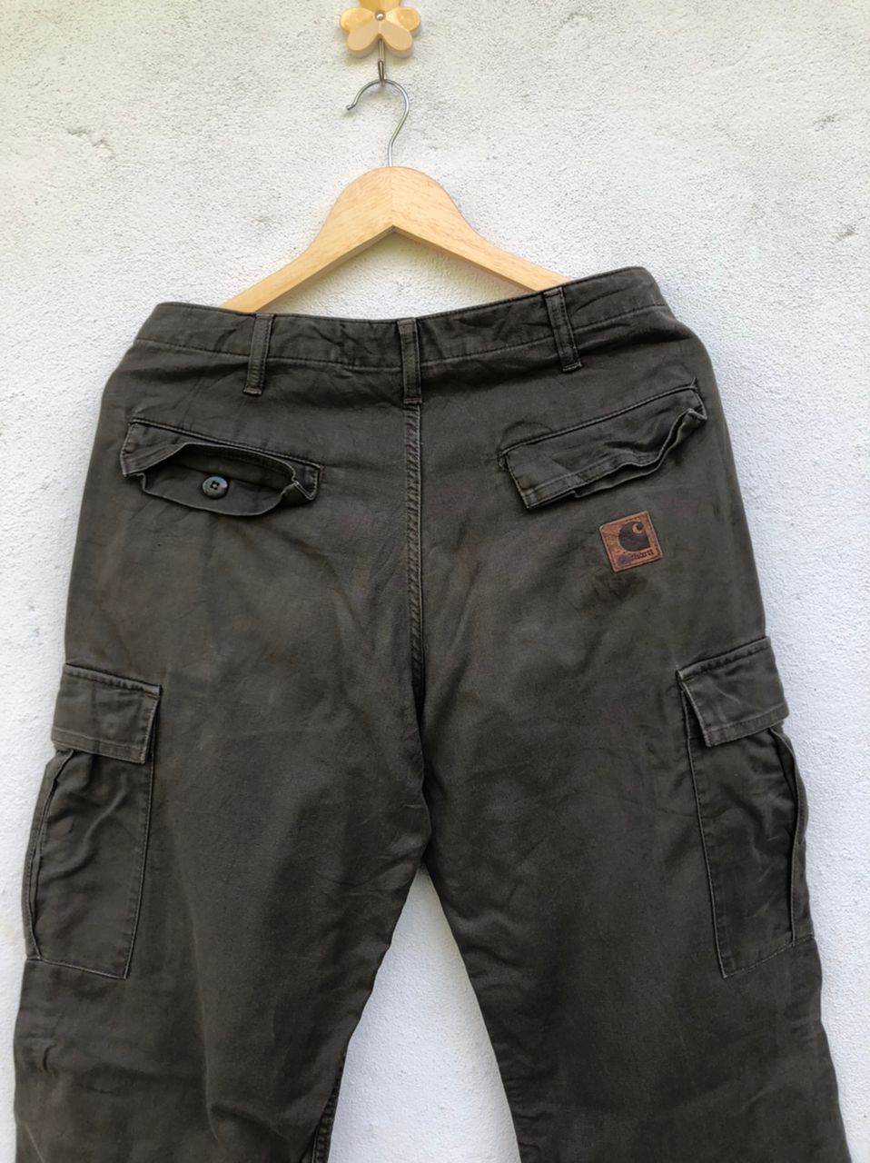 Carhartt × Vintage Vintage Carhart Cargo Pants Size US 30 / EU 46 - 4 Thumbnail