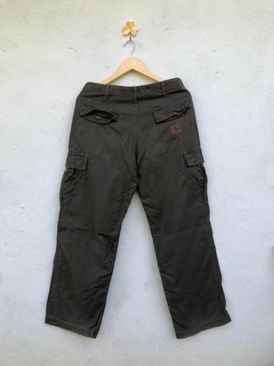 Carhartt × Vintage Vintage Carhart Cargo Pants Size US 30 / EU 46 - 2 Thumbnail